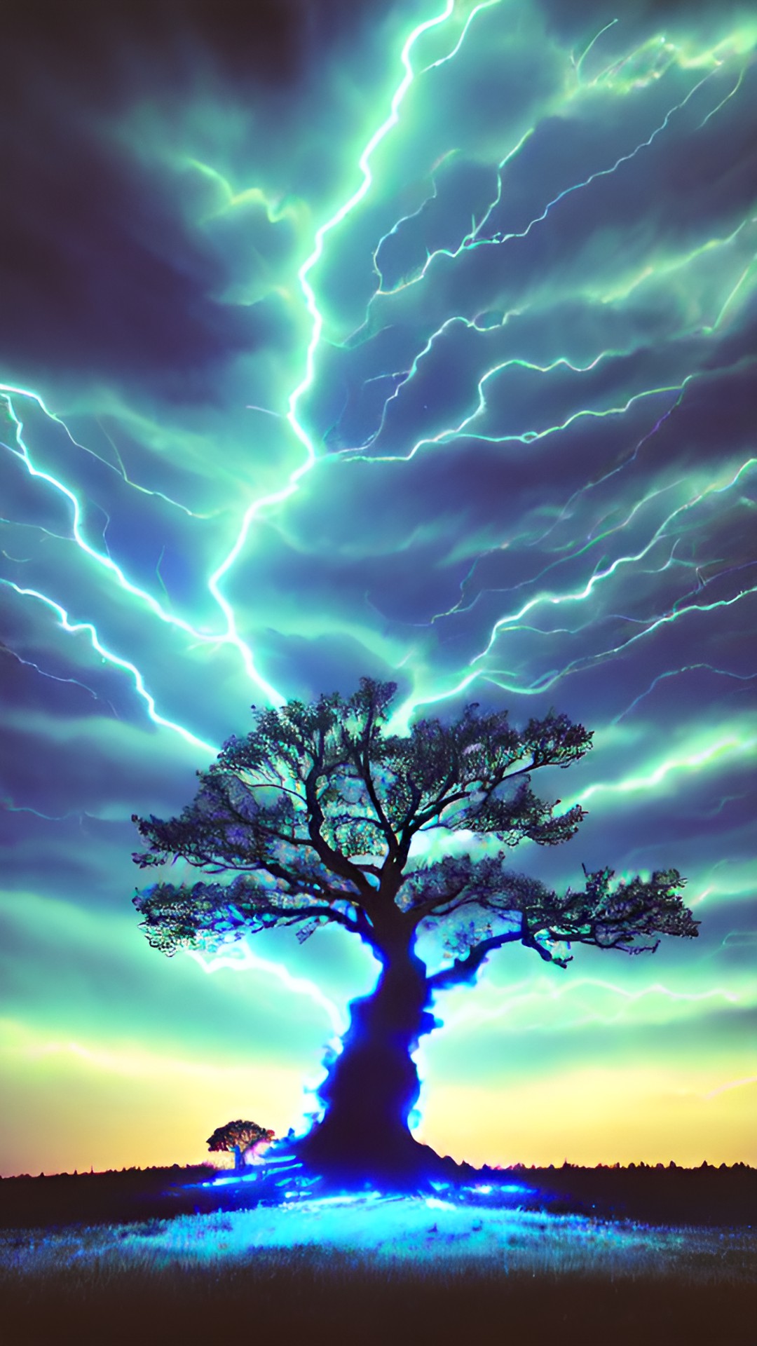 By: Wendy Istre - lightning tree preview