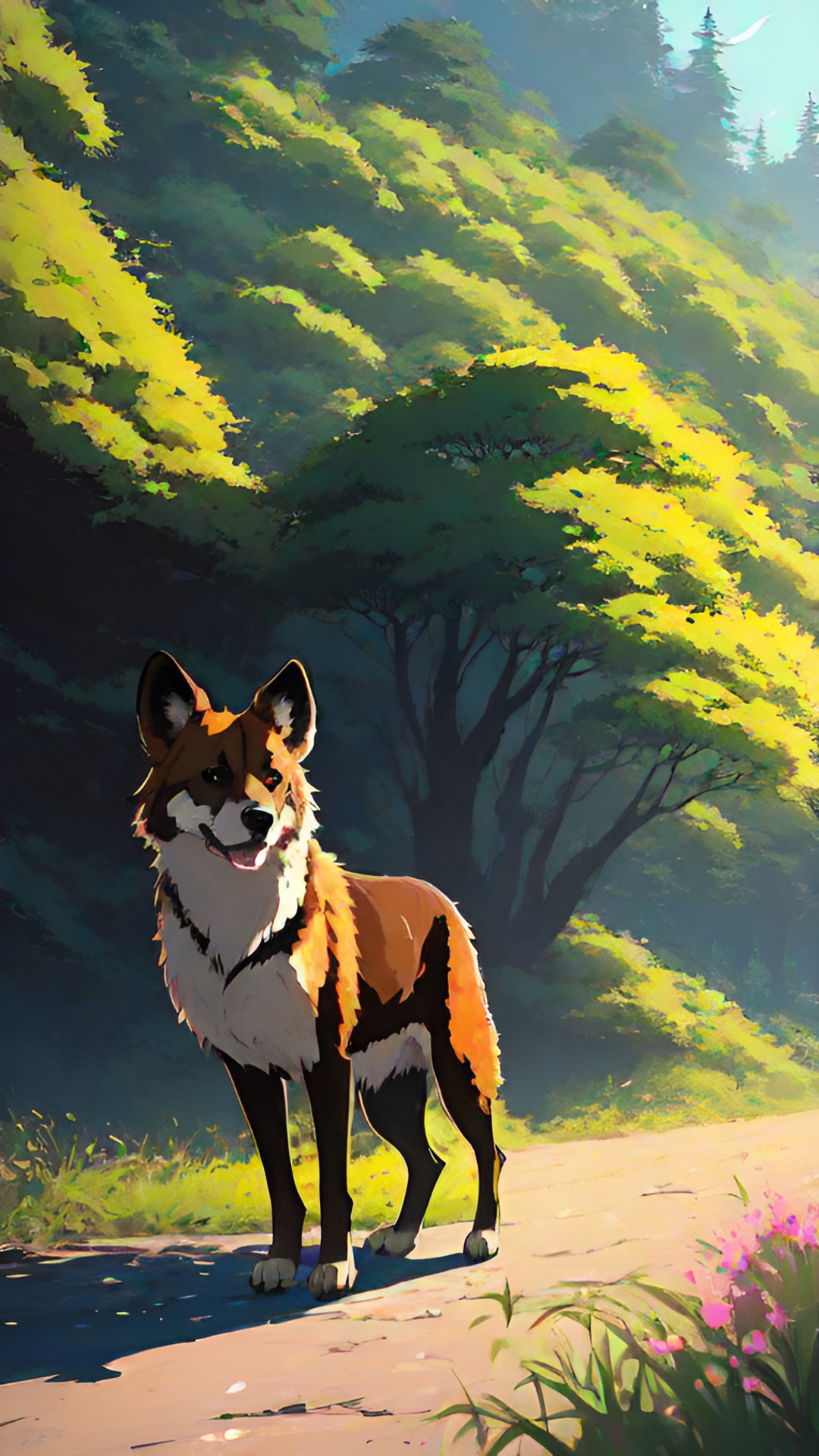 Wild woods - flora wild dog preview