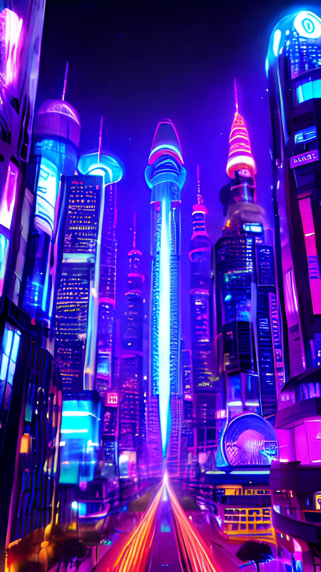 futuristic city preview