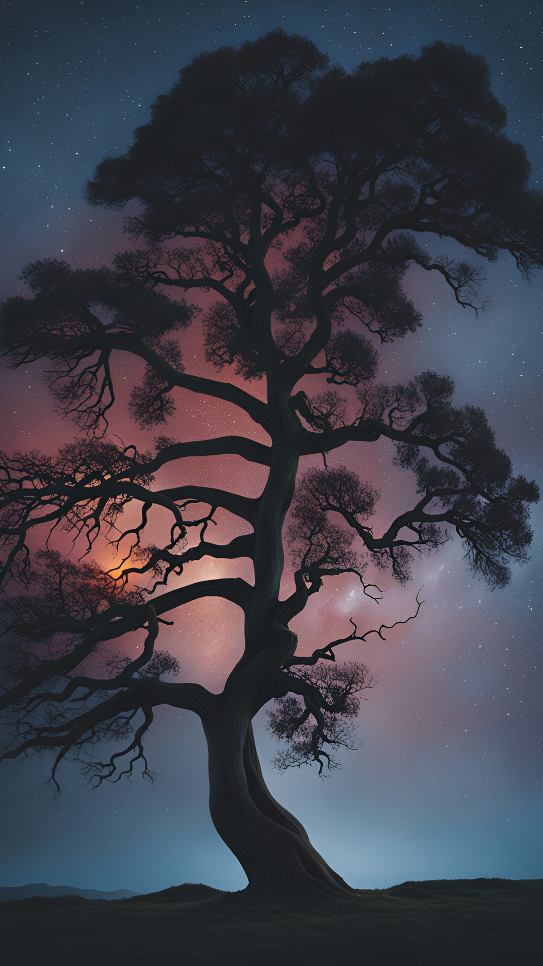 tree on sunset, early stars, alex strohl preview