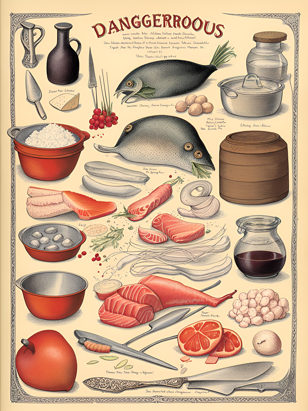 Dangerous Cookbook - dangerous illustrated cookbook preview