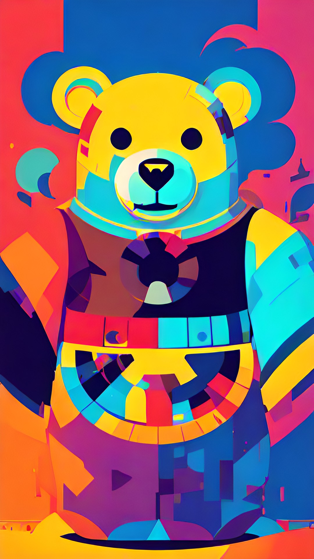 BearBot23 - donut bear preview