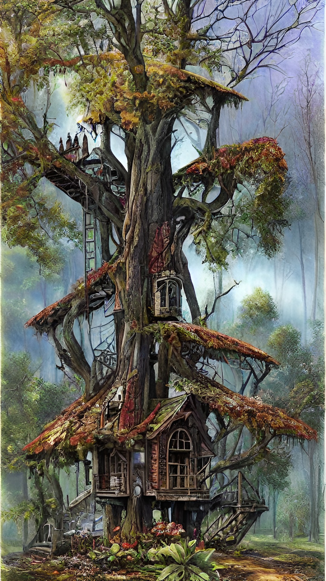 Tree Fortress - tree house civilization preview