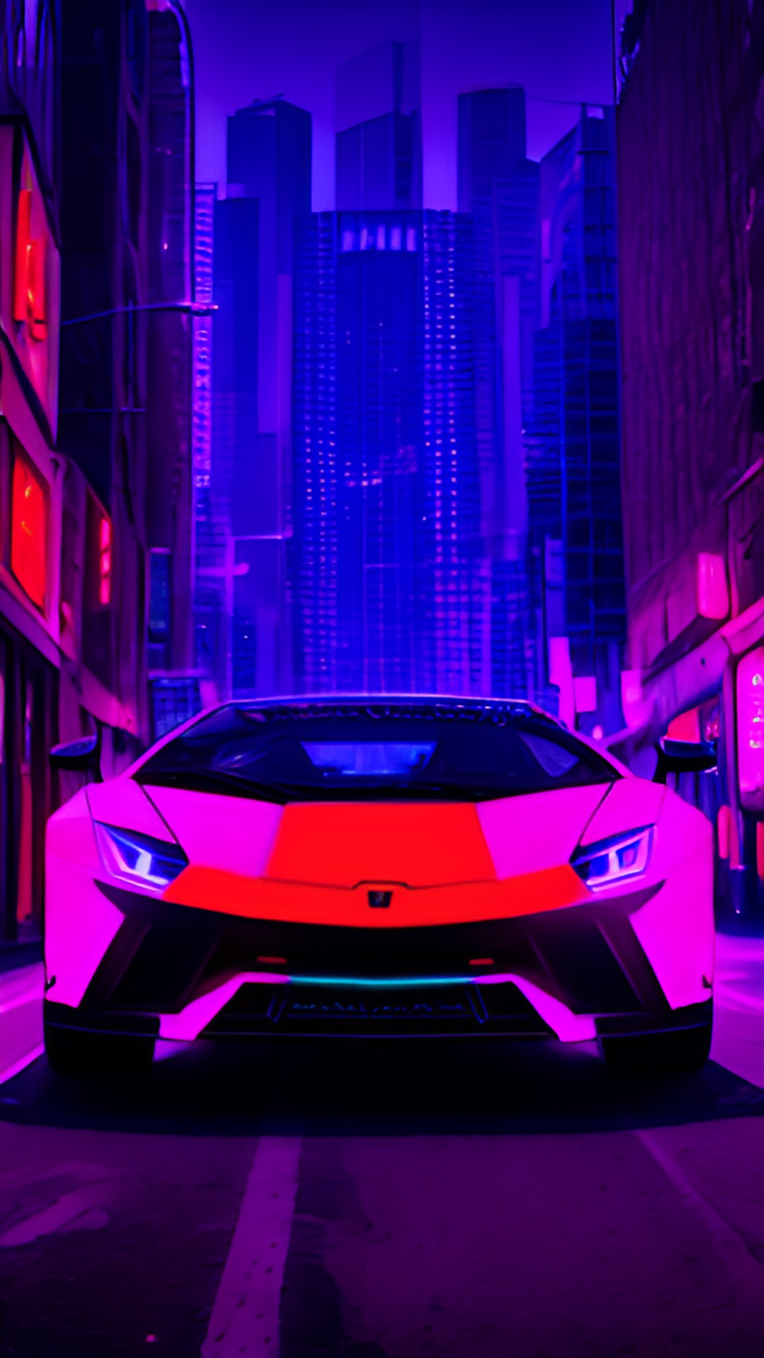 neon lambo preview