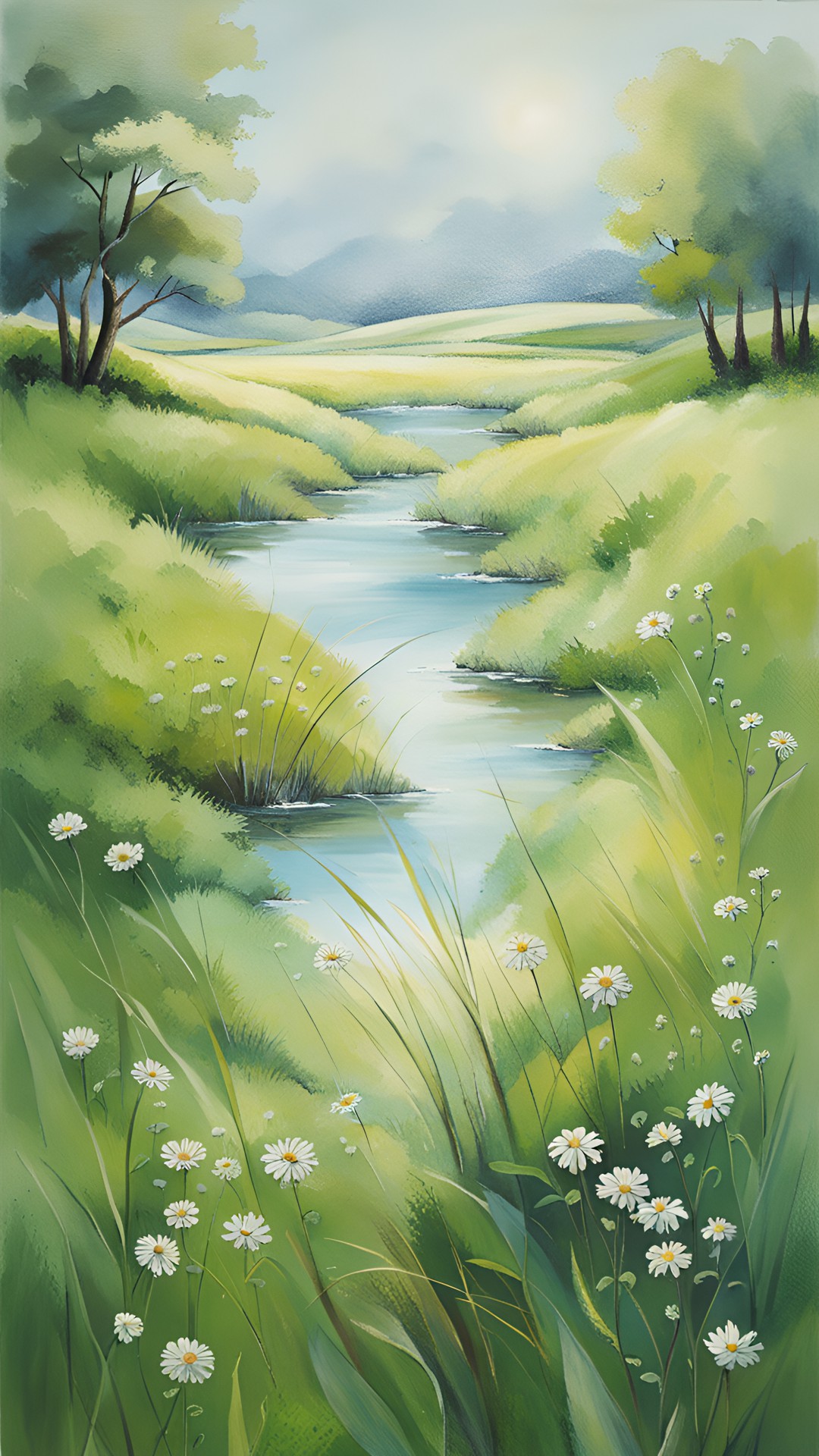 light, water, breeze, meadow preview