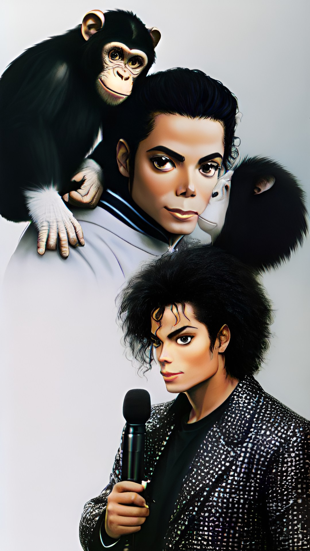 michael jackson and a chimpanzee preview