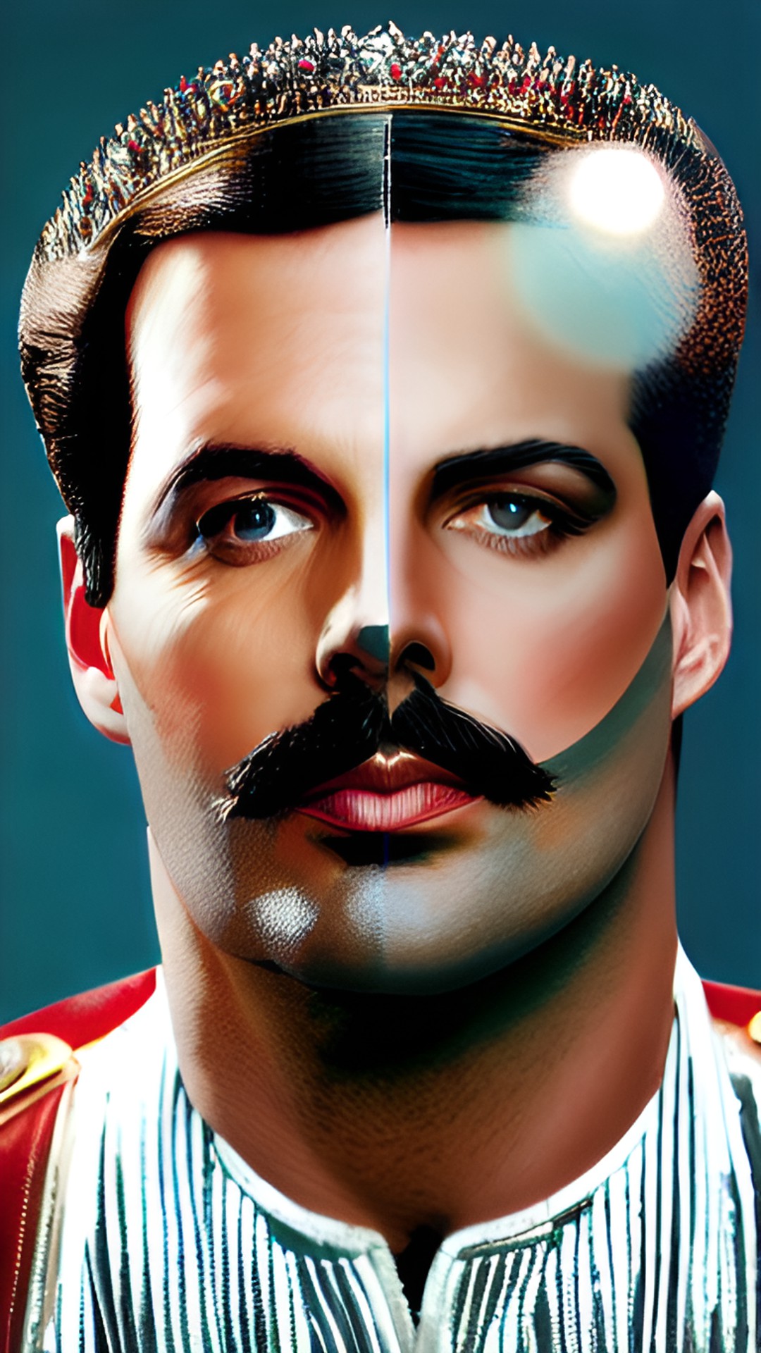 the world with freddie mercury in background preview