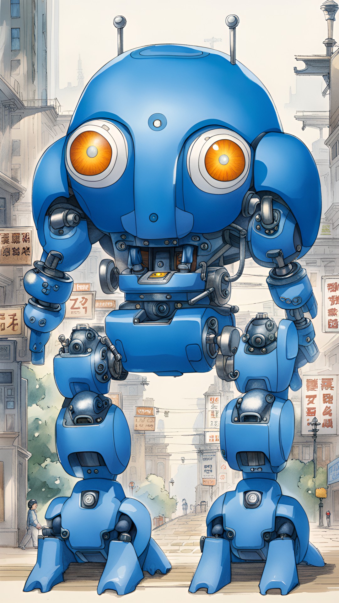 Tachikoma 003 - tachikoma bot preview