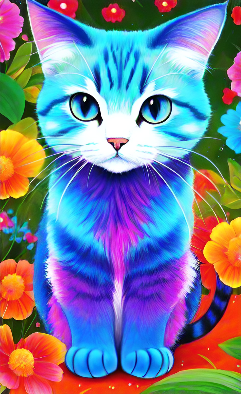 Cat - magic cat brill colors preview