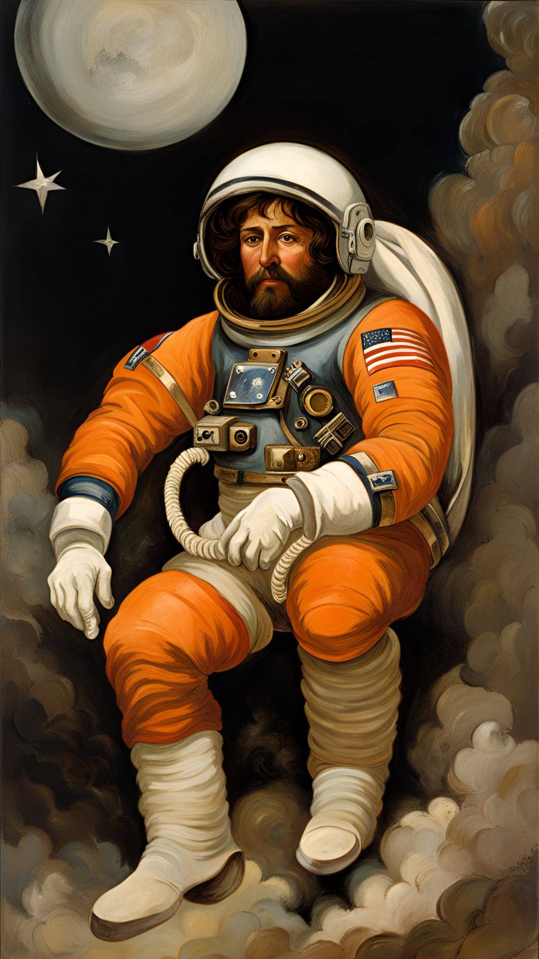 astronaut gustave courbet preview