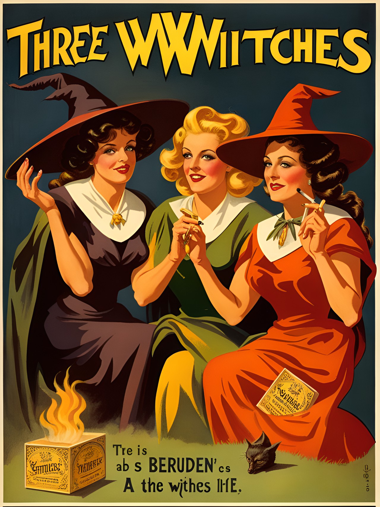 three witches cigarettes advertisement preview