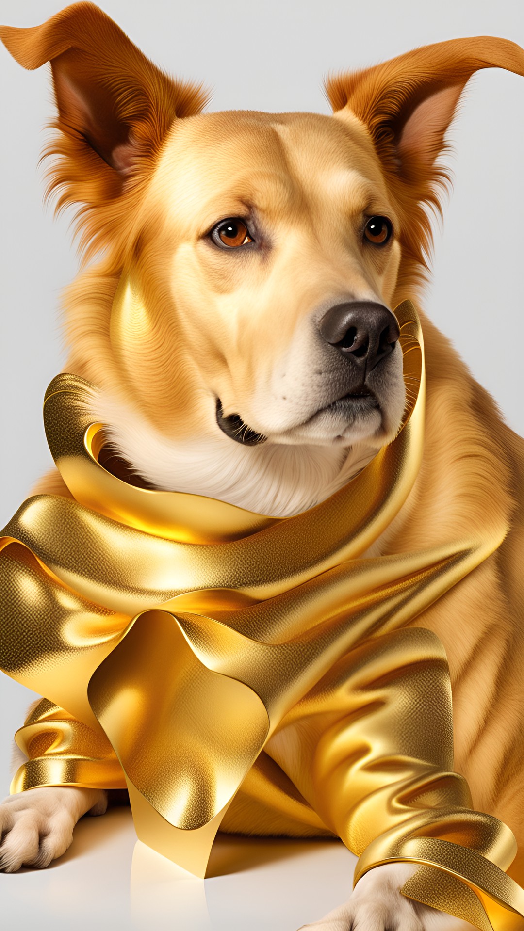 Doggo - dog with gold preview