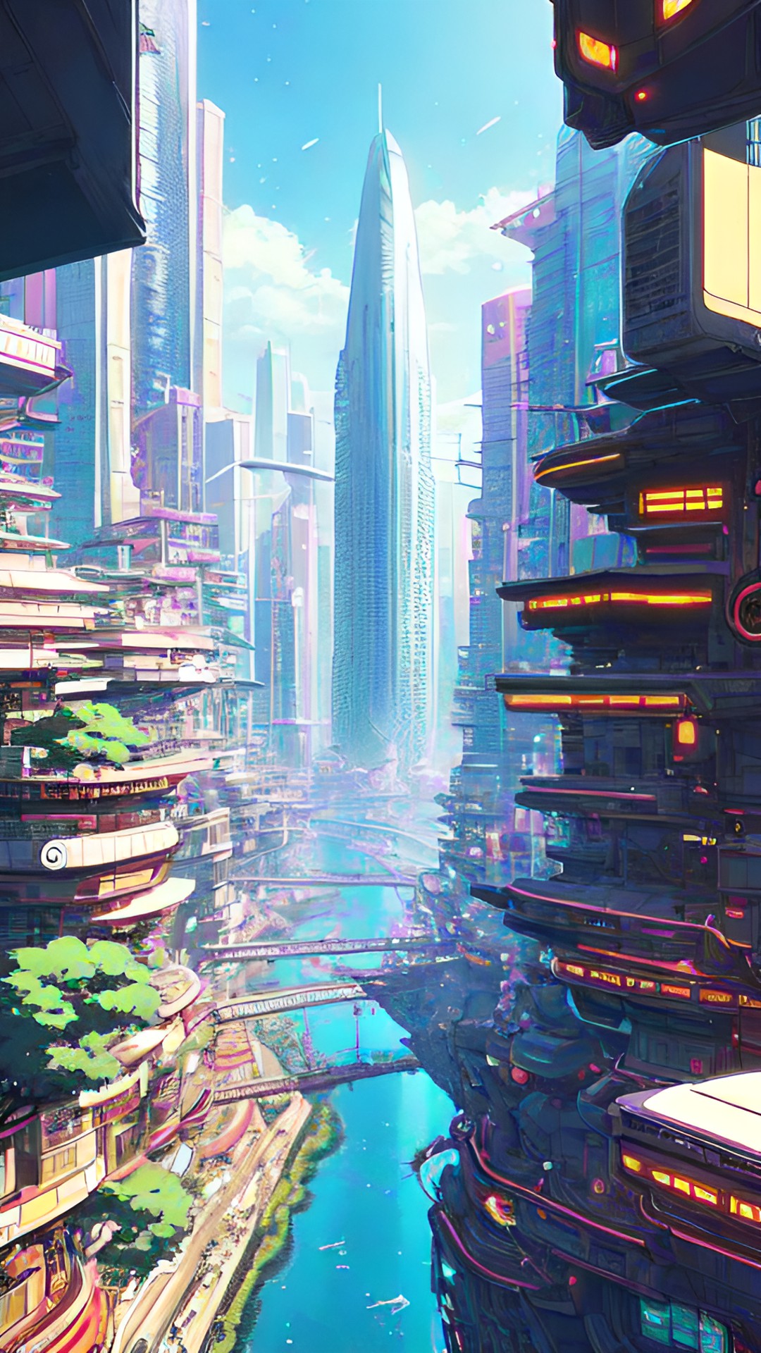 By: Wendy Istre - futuristic city preview