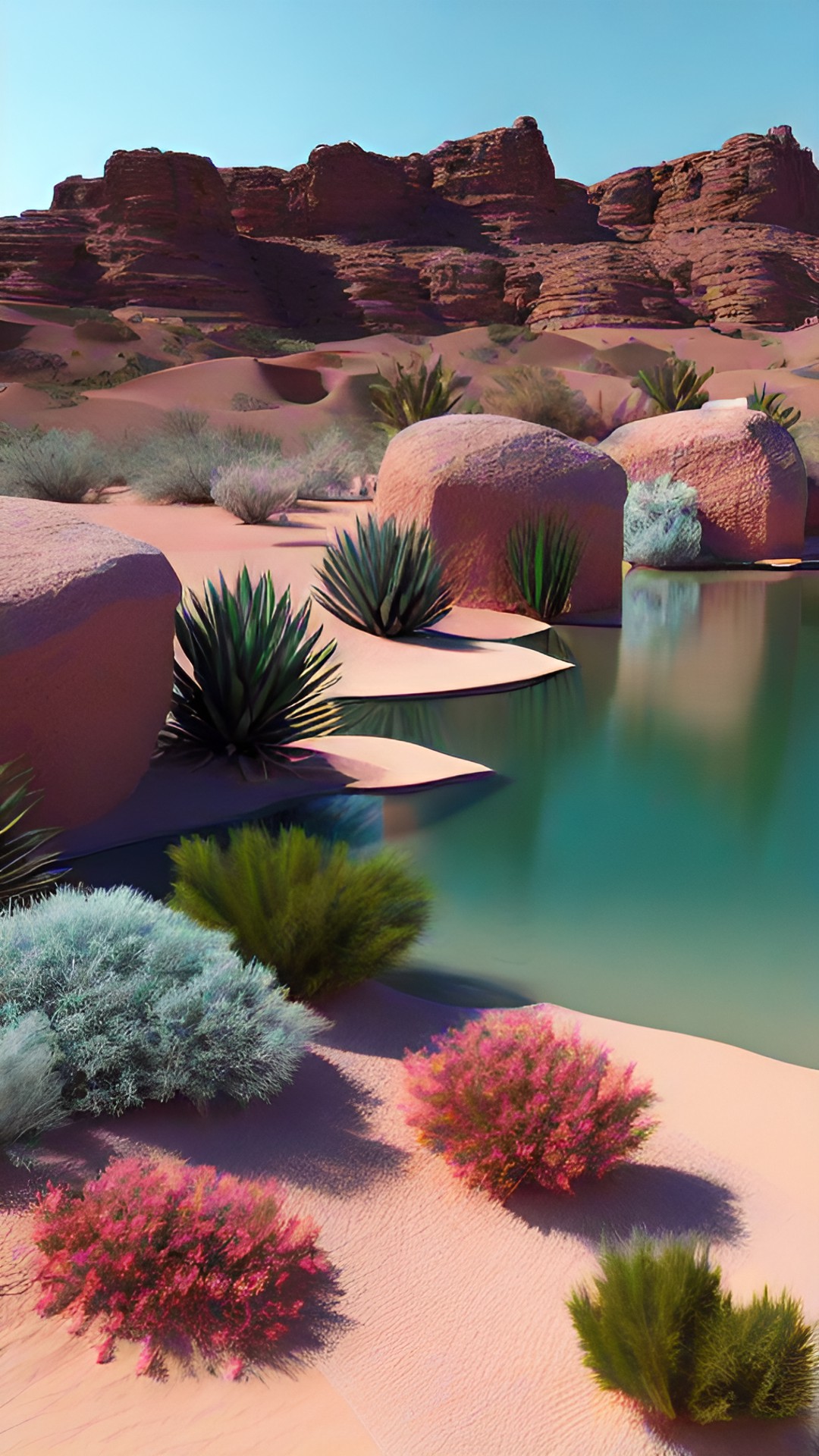 By: Wendy Istre - desert oasis preview