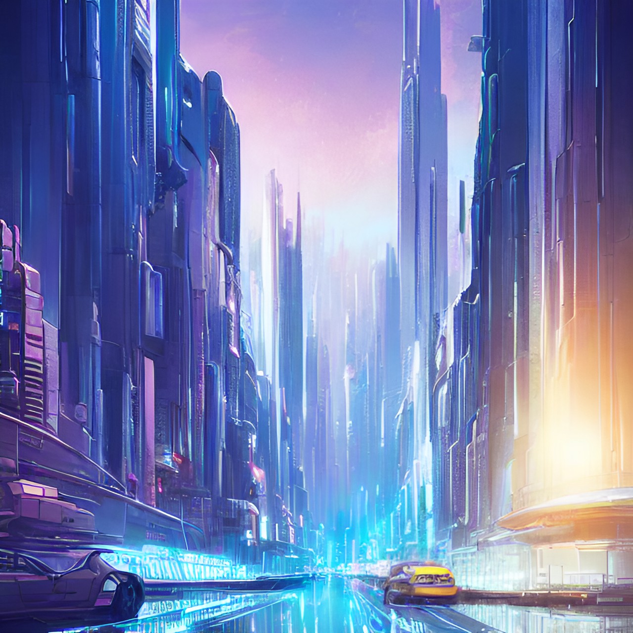 futuristic city preview