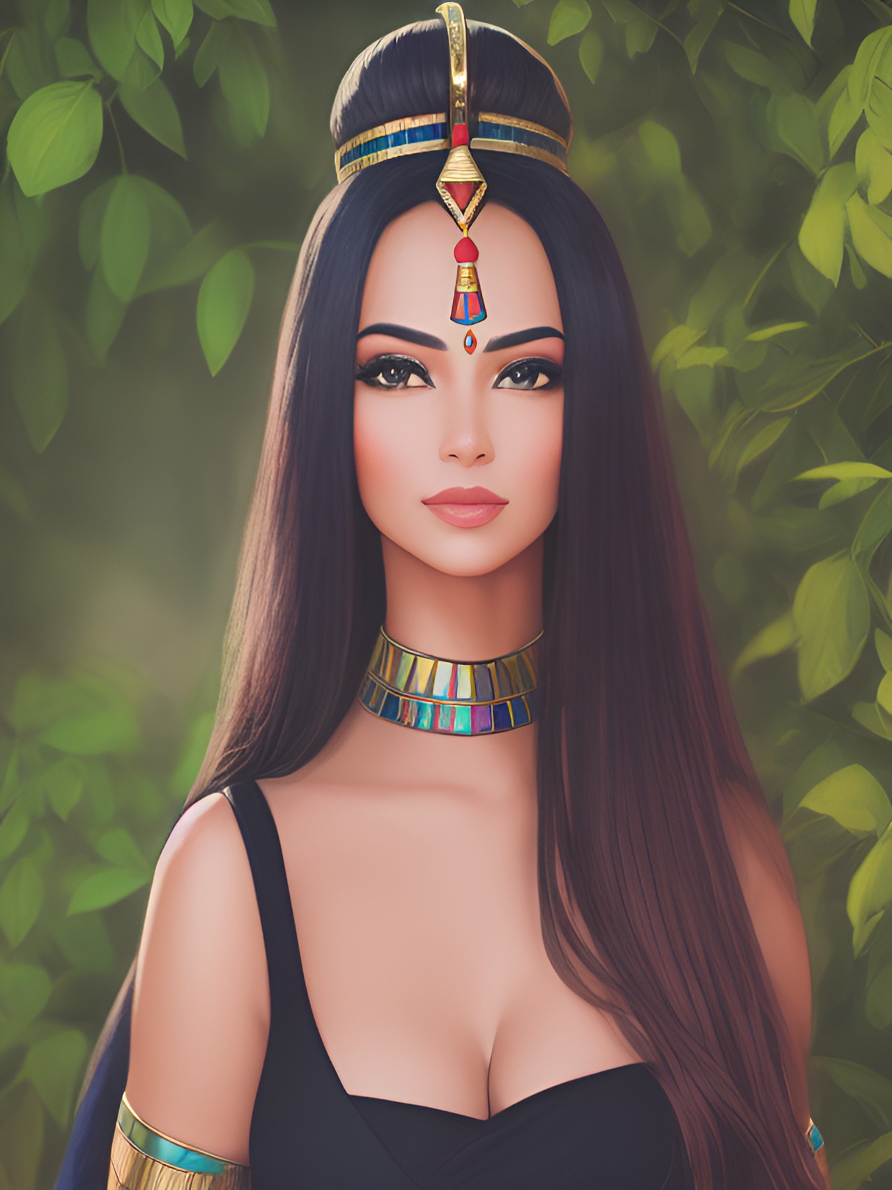 Character in book - egyptian, queen, pretty, mother preview