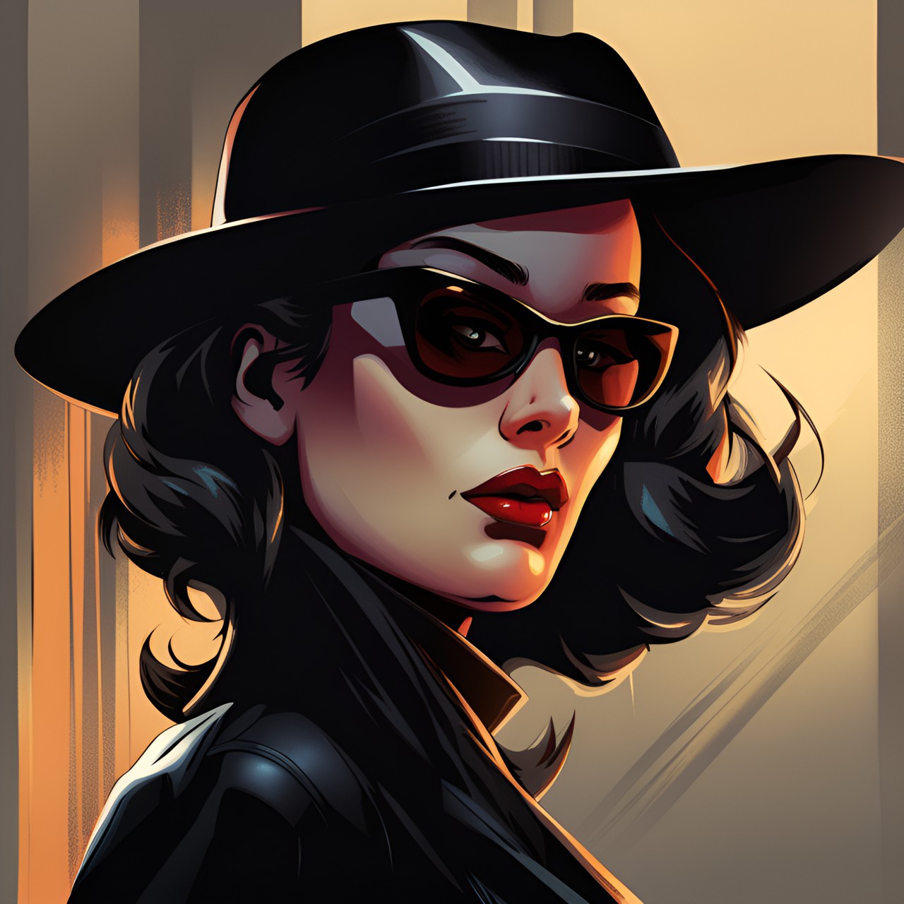 neo-noir femme fatale preview