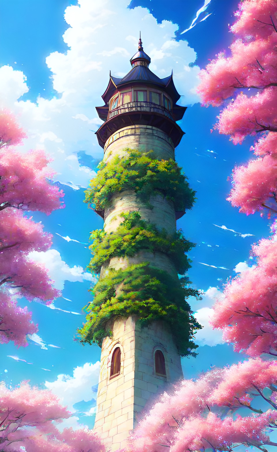 flower sky watchtower preview