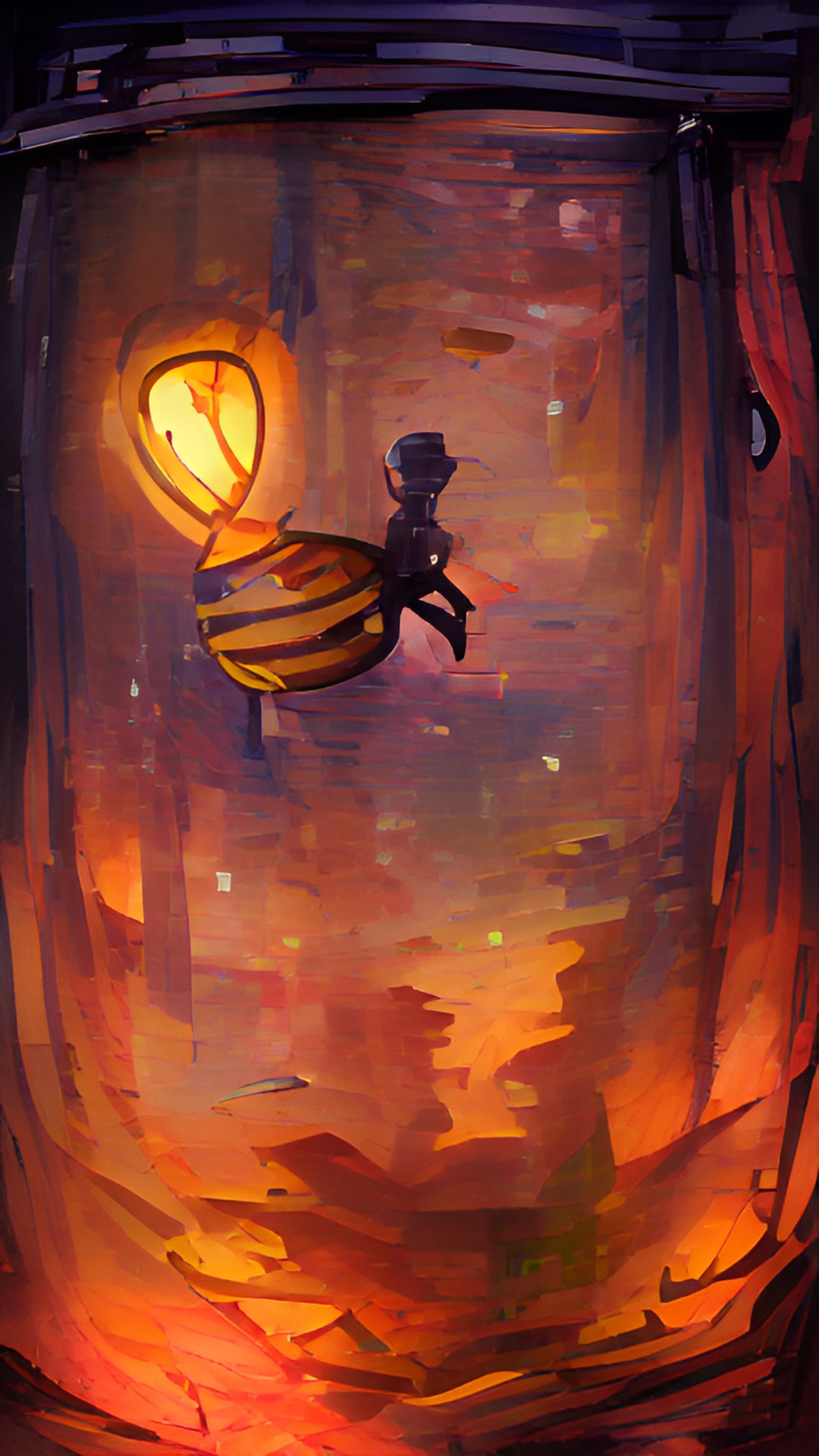 firefly holding a lantern preview