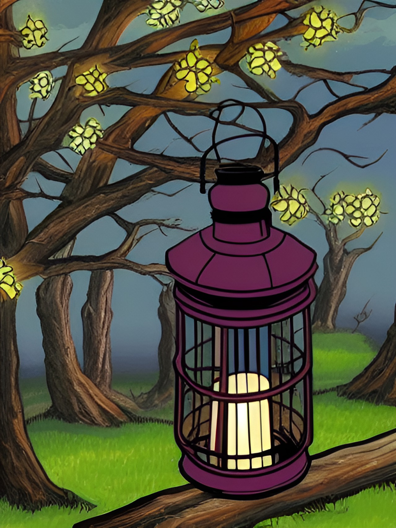 firefly holding a lantern preview