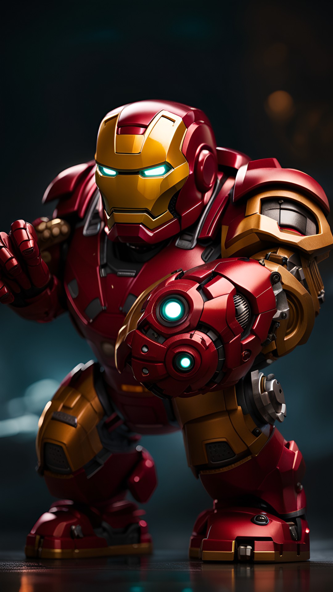 Iron man - iron man hulkbuster- looks he is about to shoot with his blaster preview