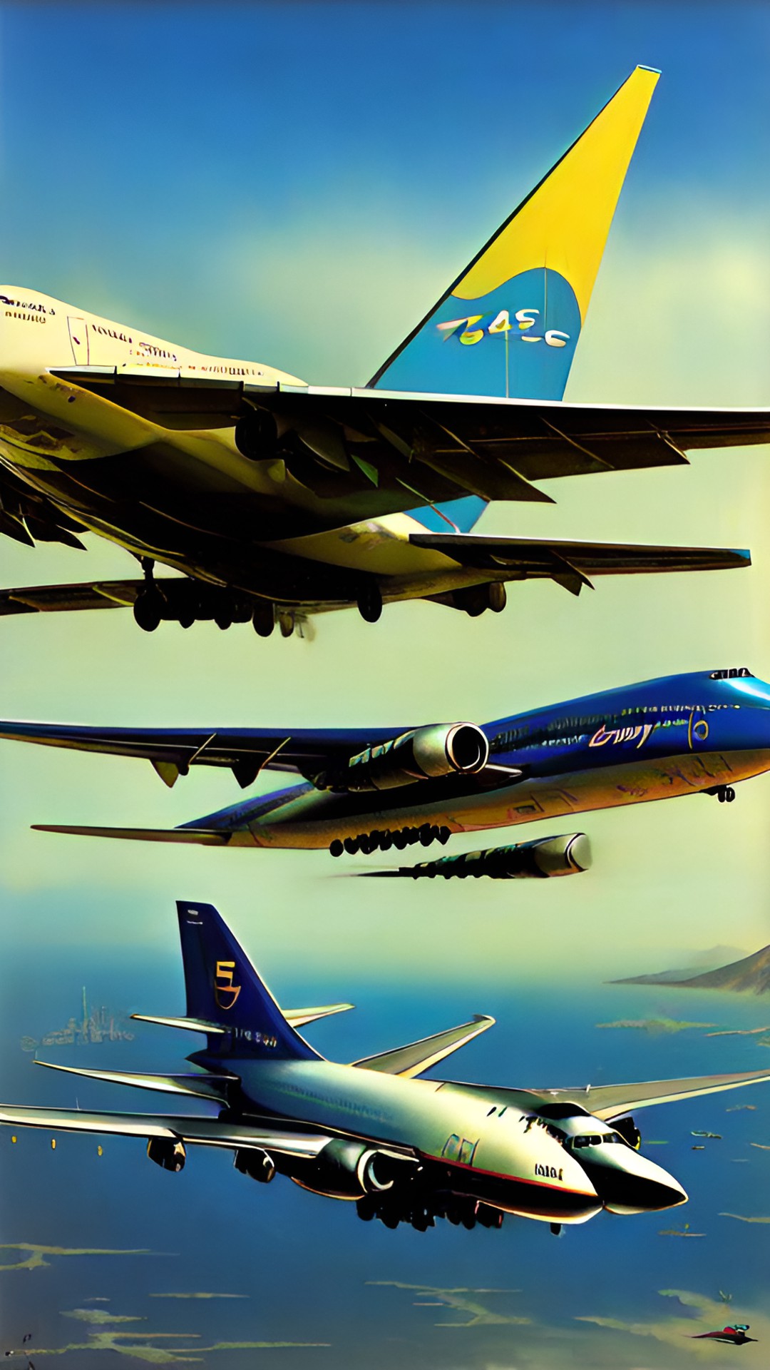 Plane - boeing 747 plane preview