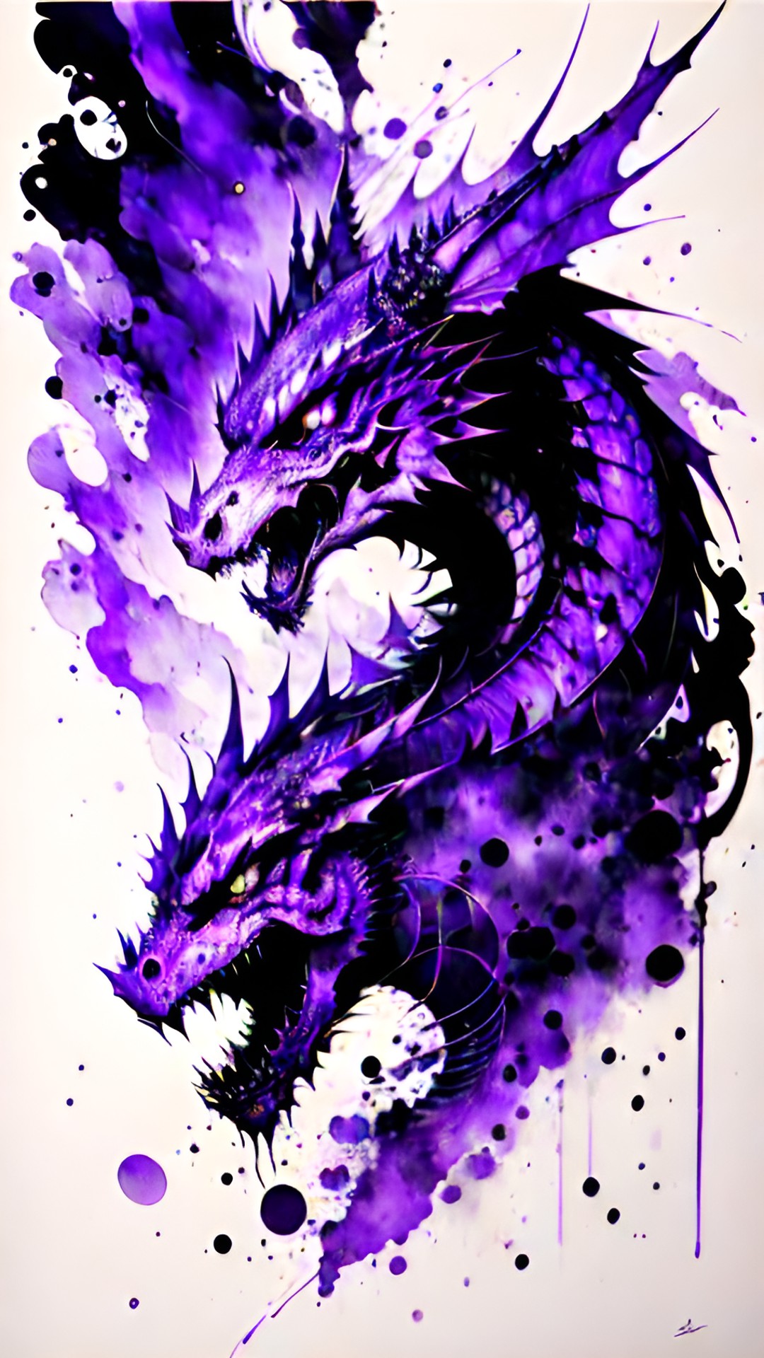 drago - purple dragon preview