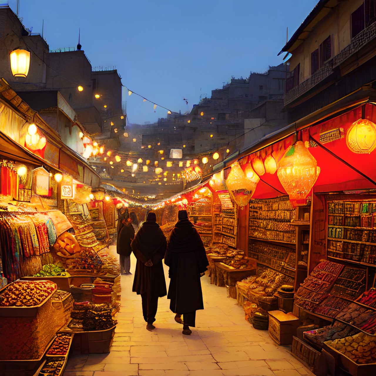 Market Kabul - medieval kabul market preview