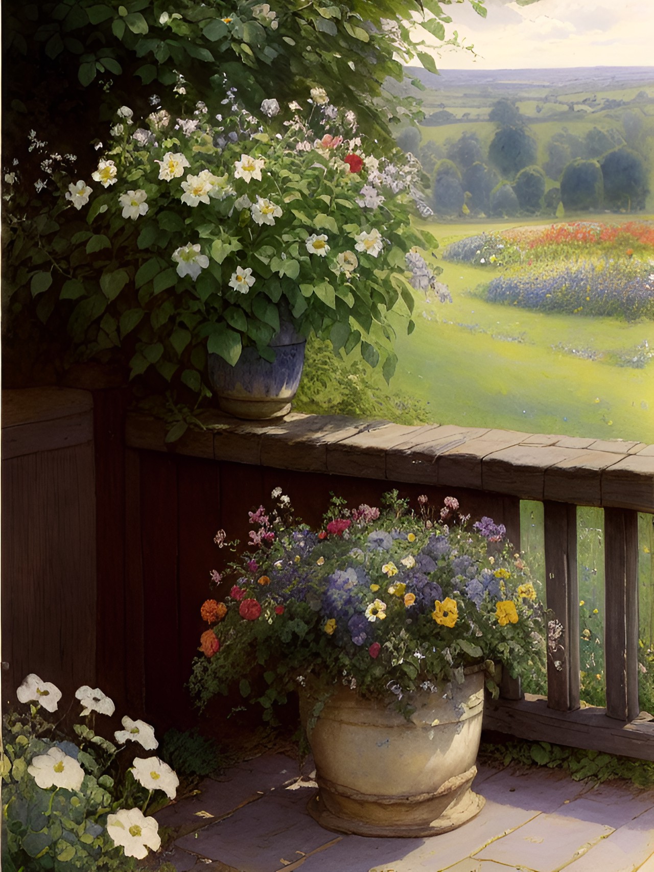 helen allingham summer flowers preview