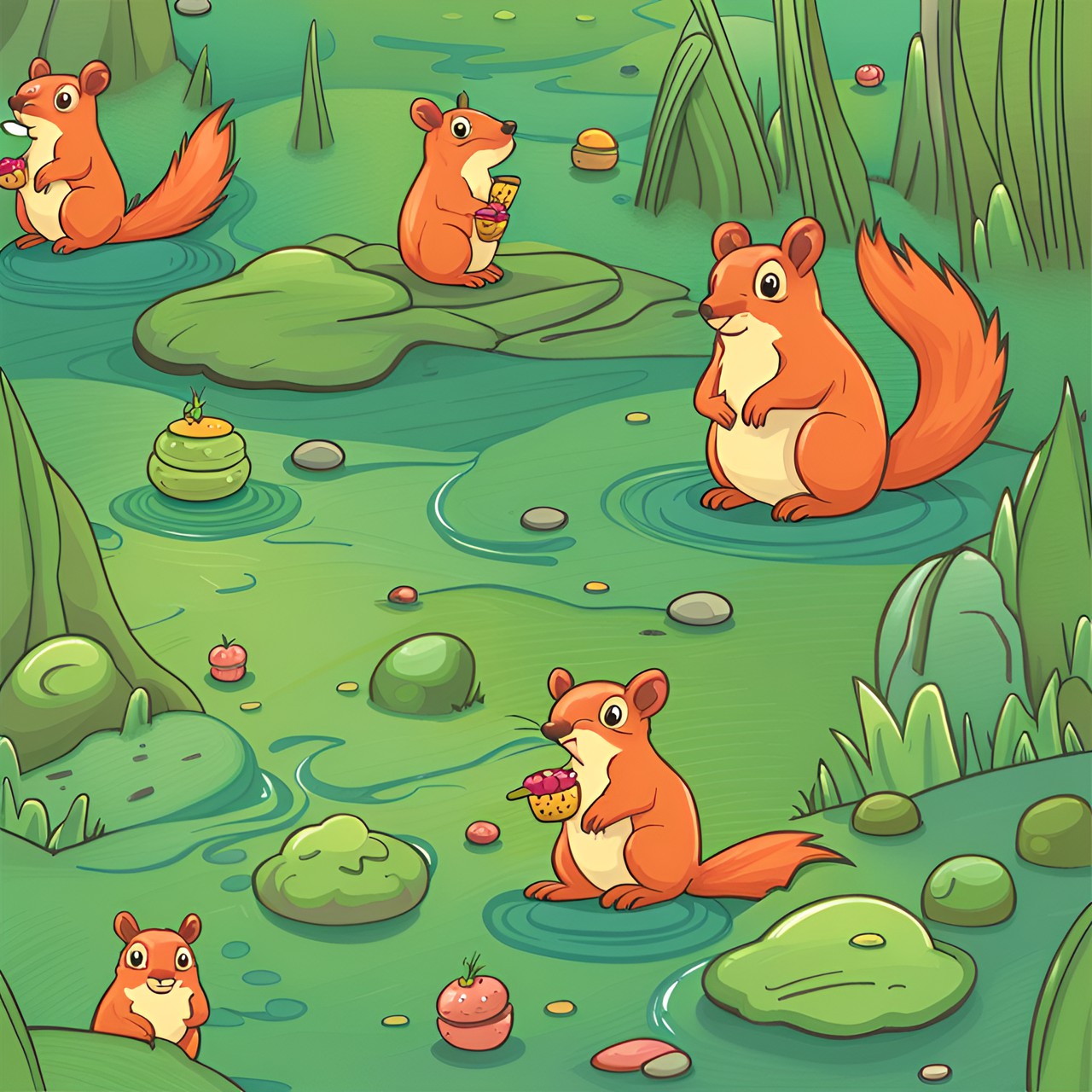 sweet silly stupid squishy swamp squirrels preview