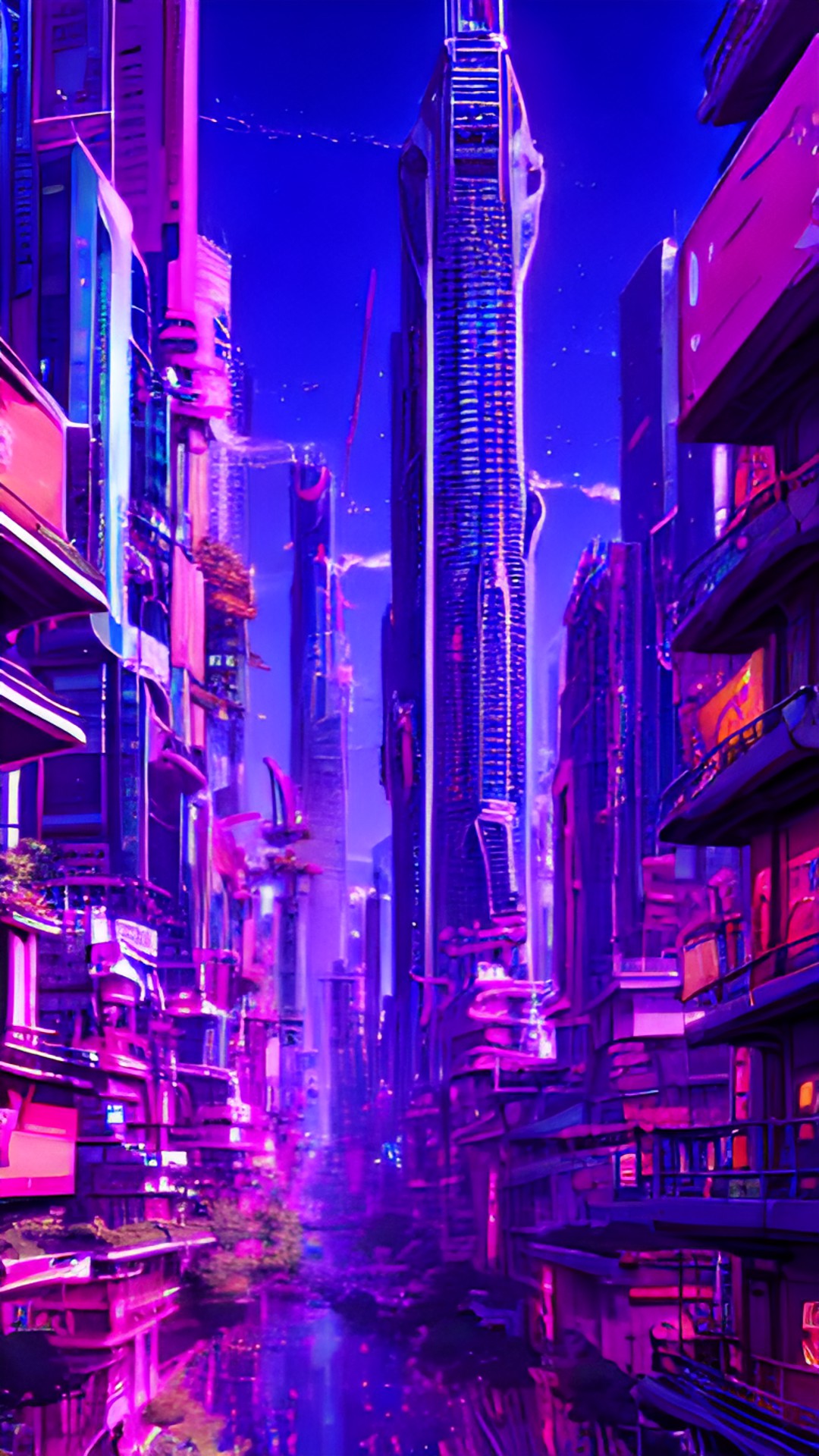 Galaxie City - futuristic city preview