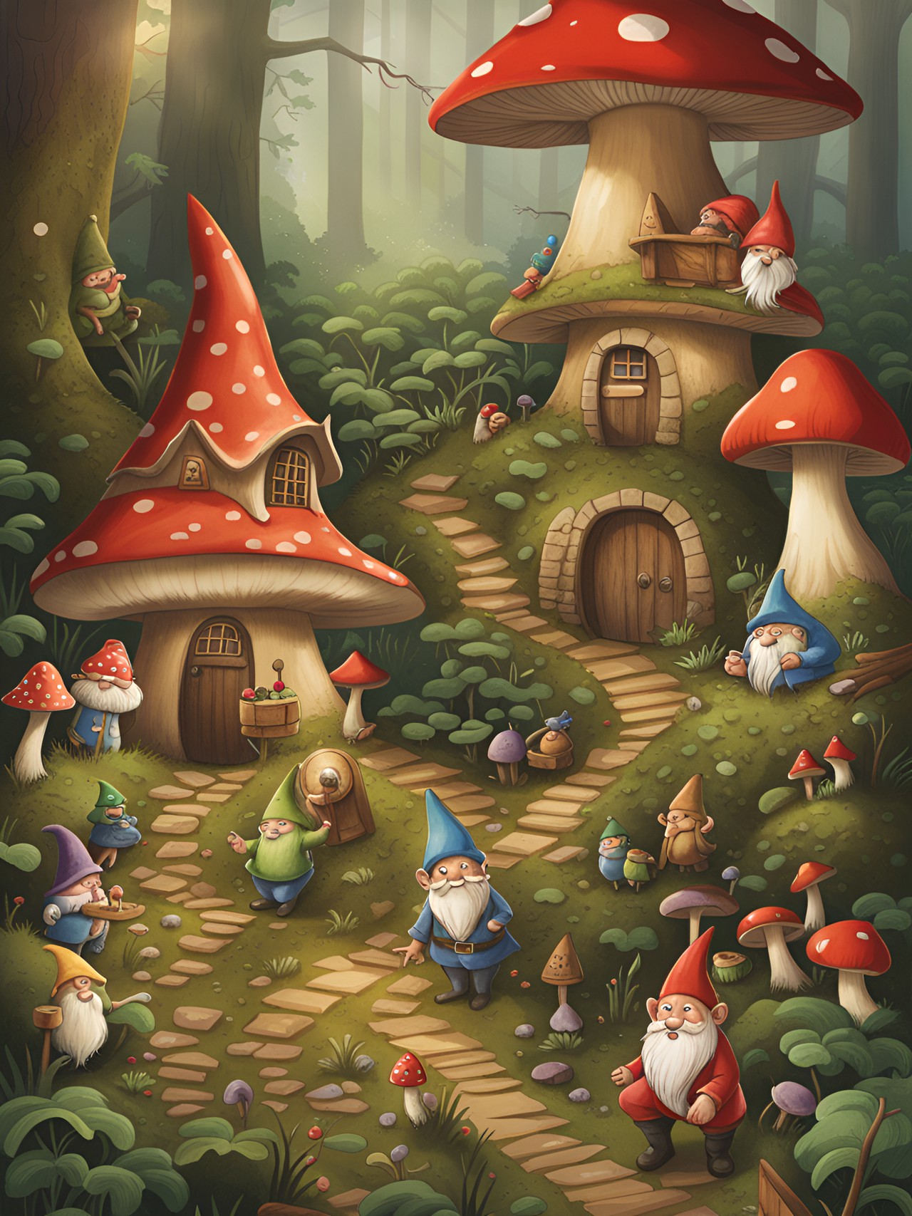 people can't afford houses because they won't stop hanging out with gnomes and frogs in the mushroom forest preview