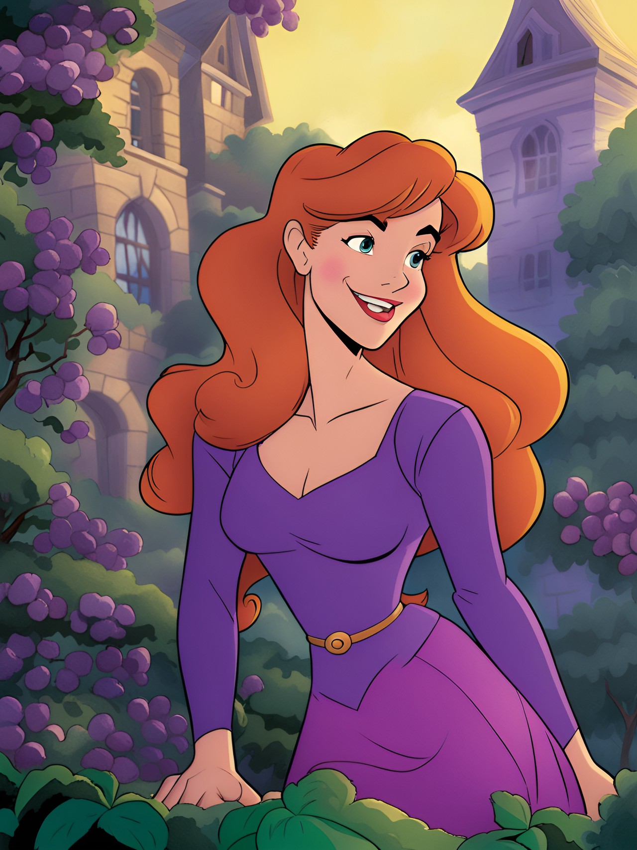 daphne blake if she was illustrated by disney preview