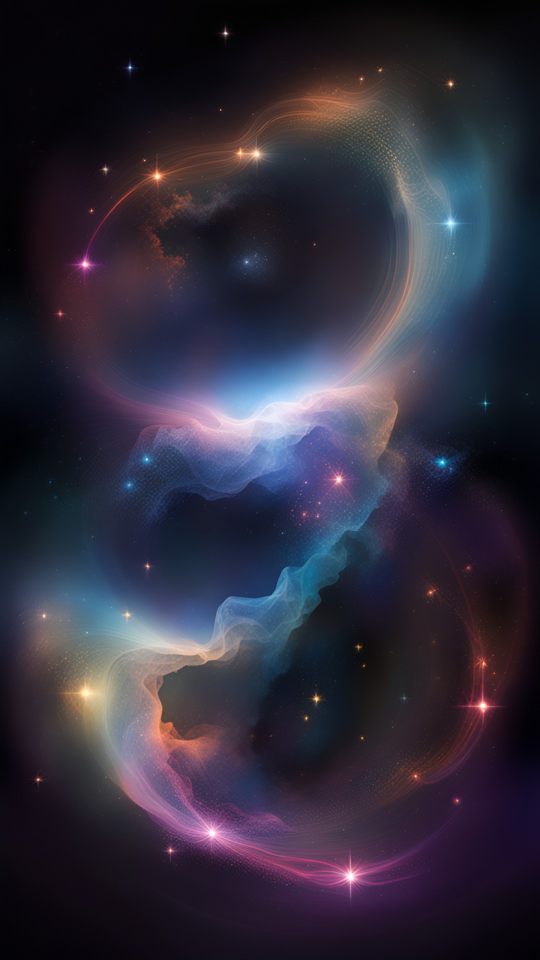 universe, nebula, galaxy, stars, calming, space, atmospheric haze, fog, preview