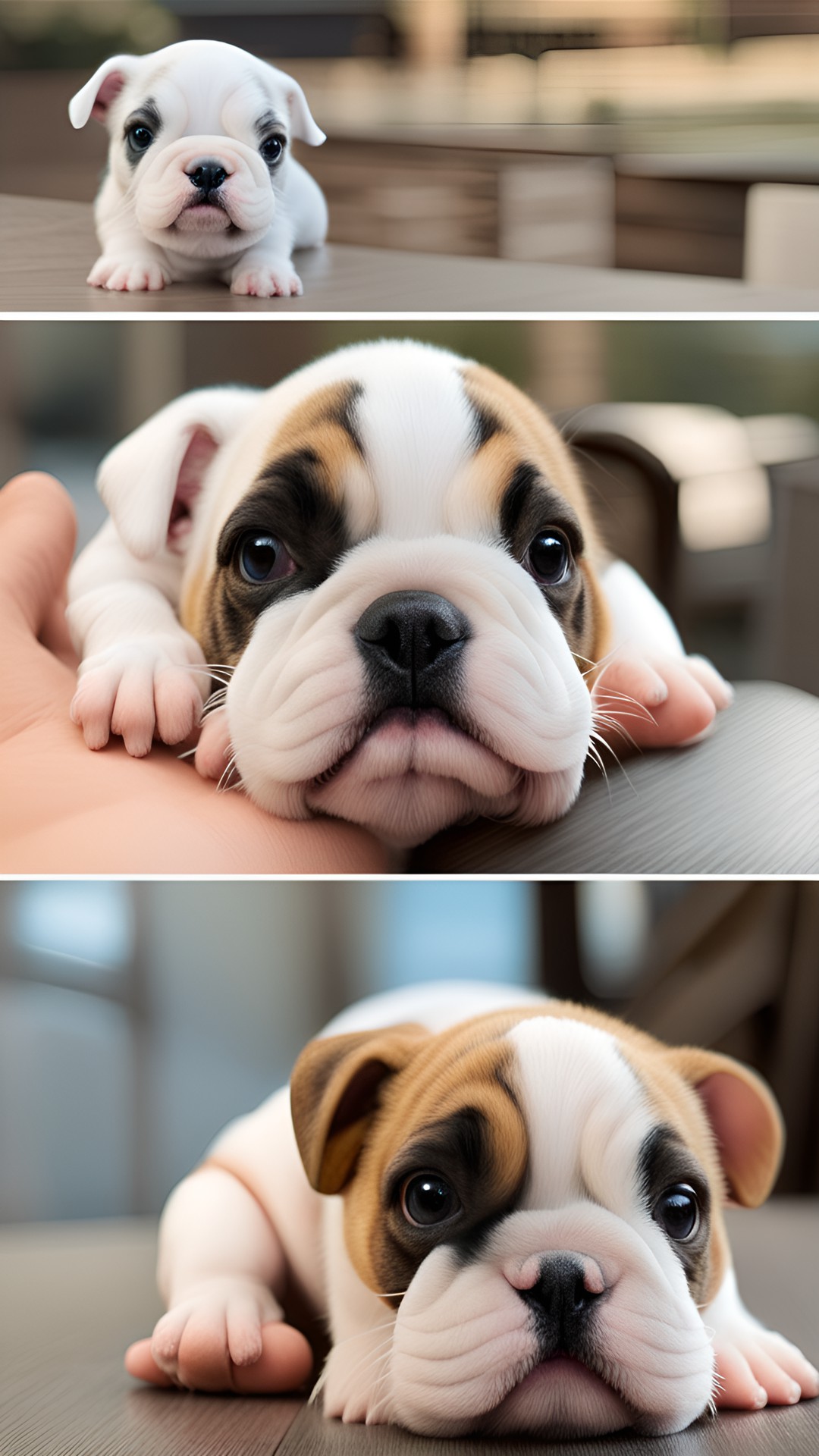 a cute baby bulldog preview