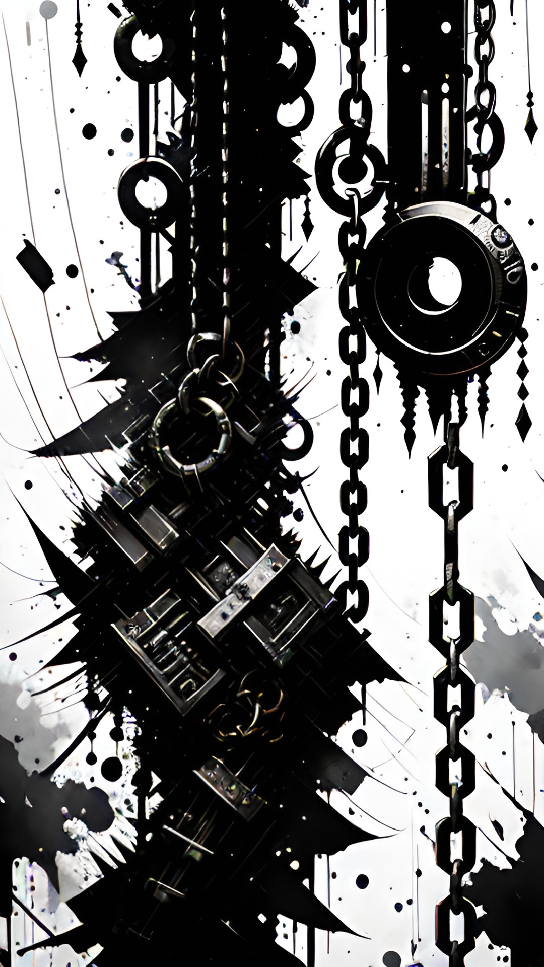 chains  - chains made of heavy metal, with spikes and preview