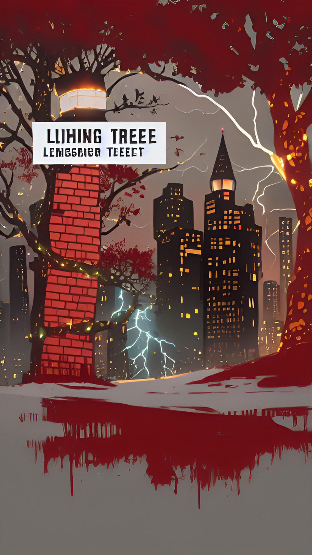 By: Wendy Istre - lightning tree preview