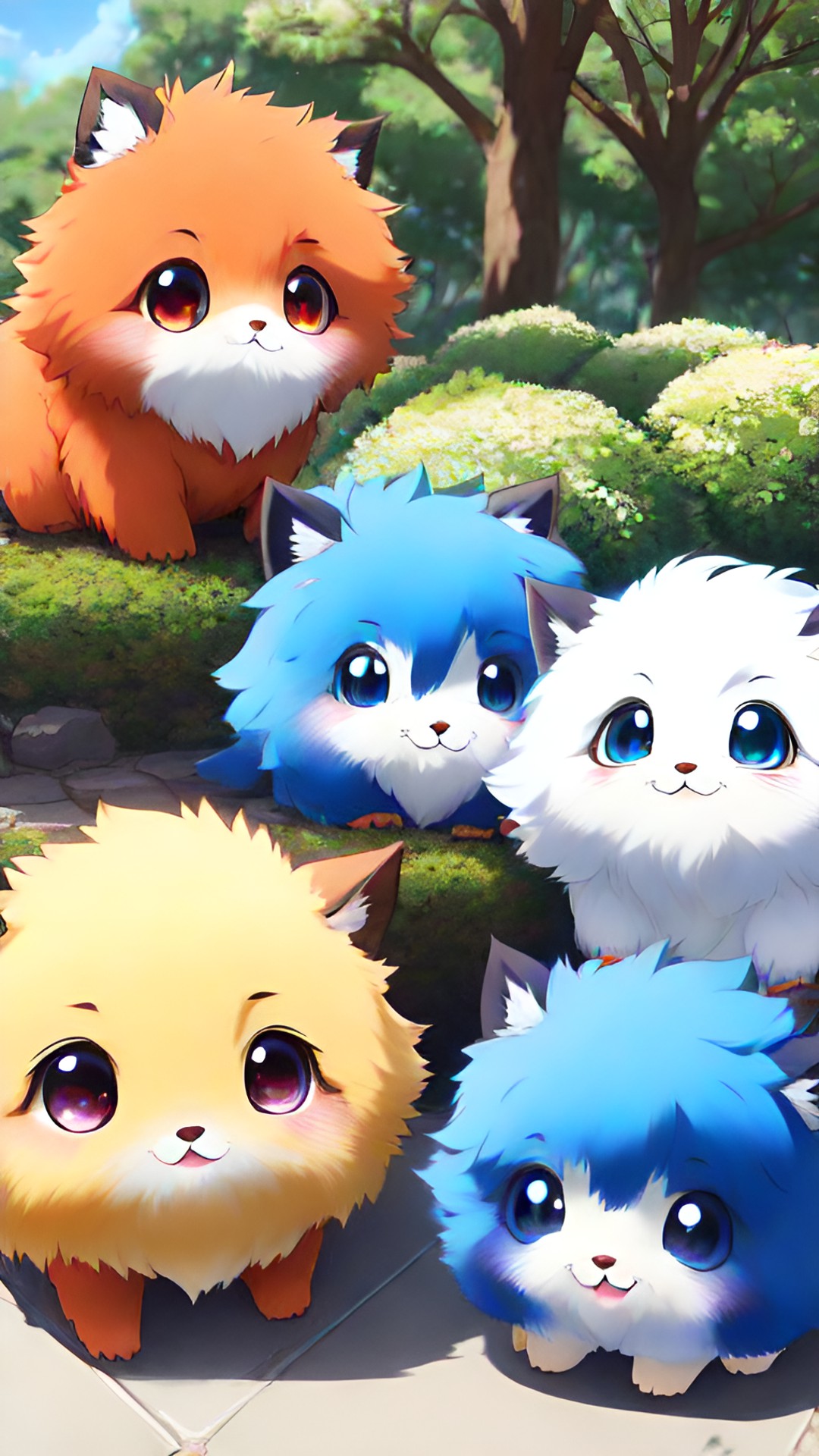 happy little fluff balls preview