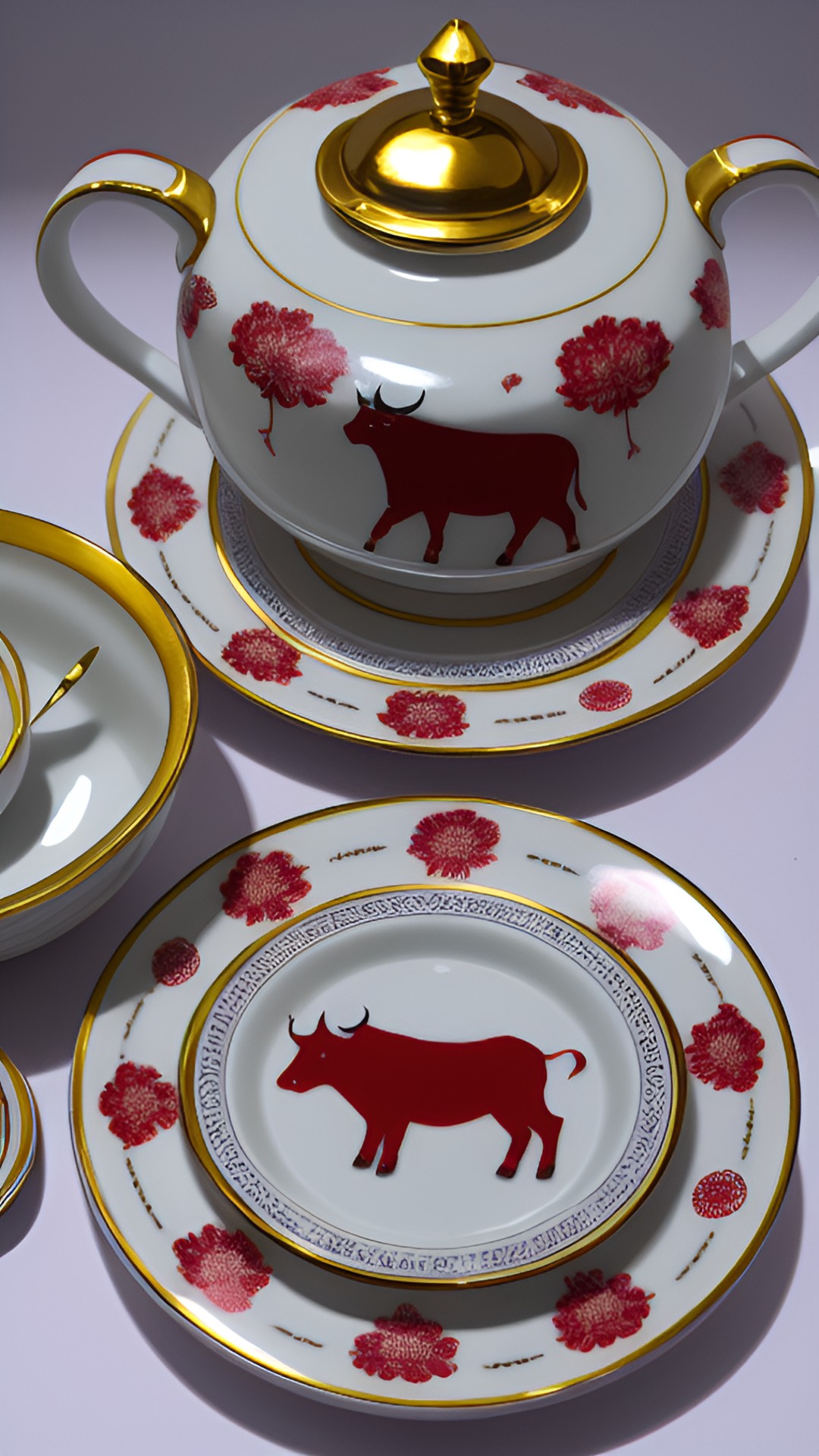 when the bull *is* the china shop as porcelain preview