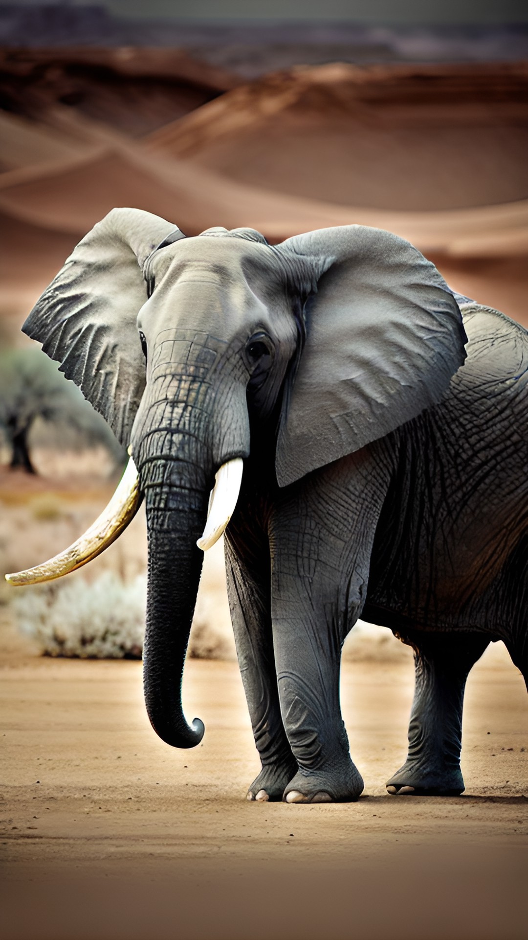 elephant so grand,
wisdom in the desert land,
time's slow-moving hand. preview