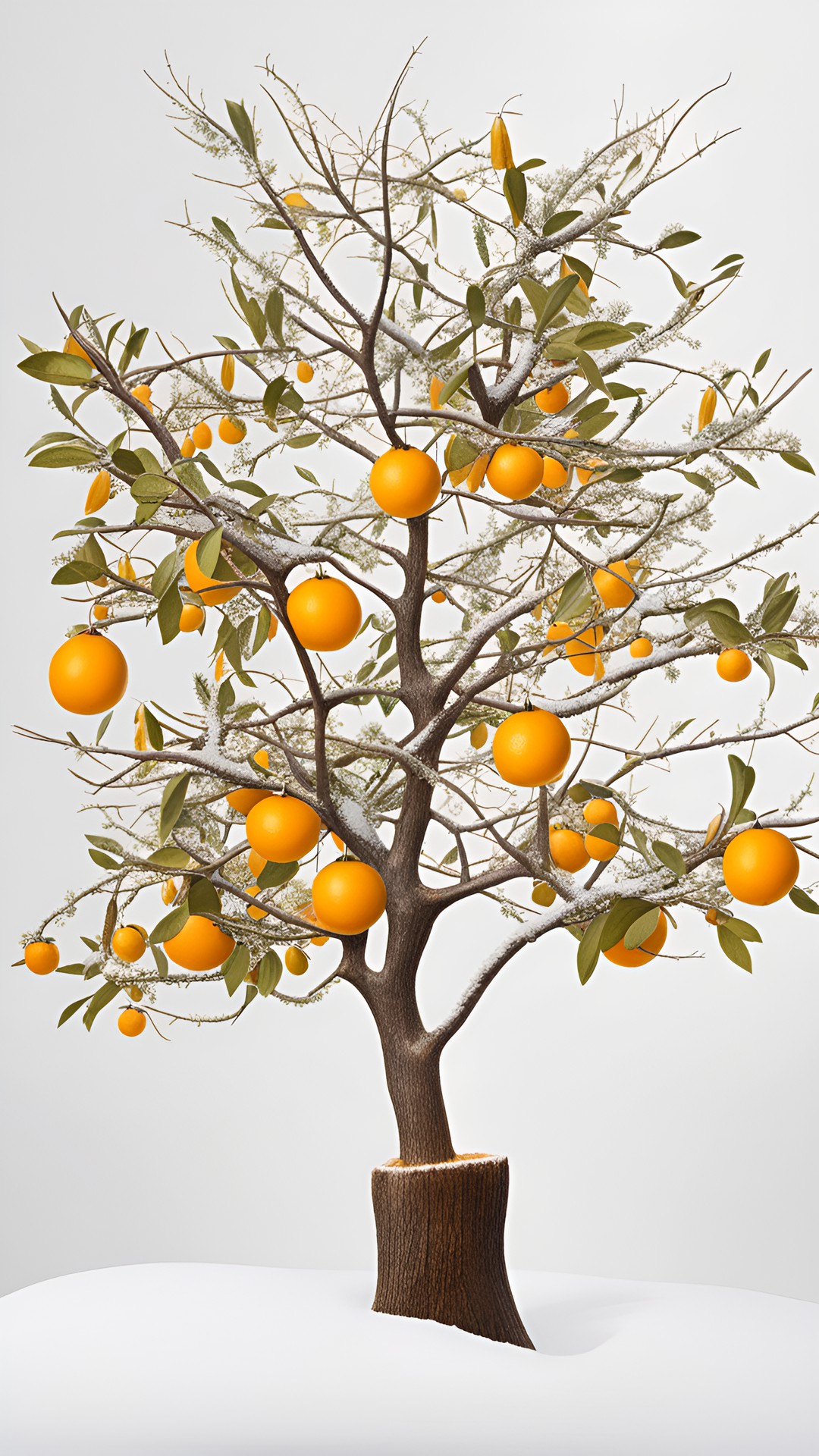 nature morte citrus winter tree preview