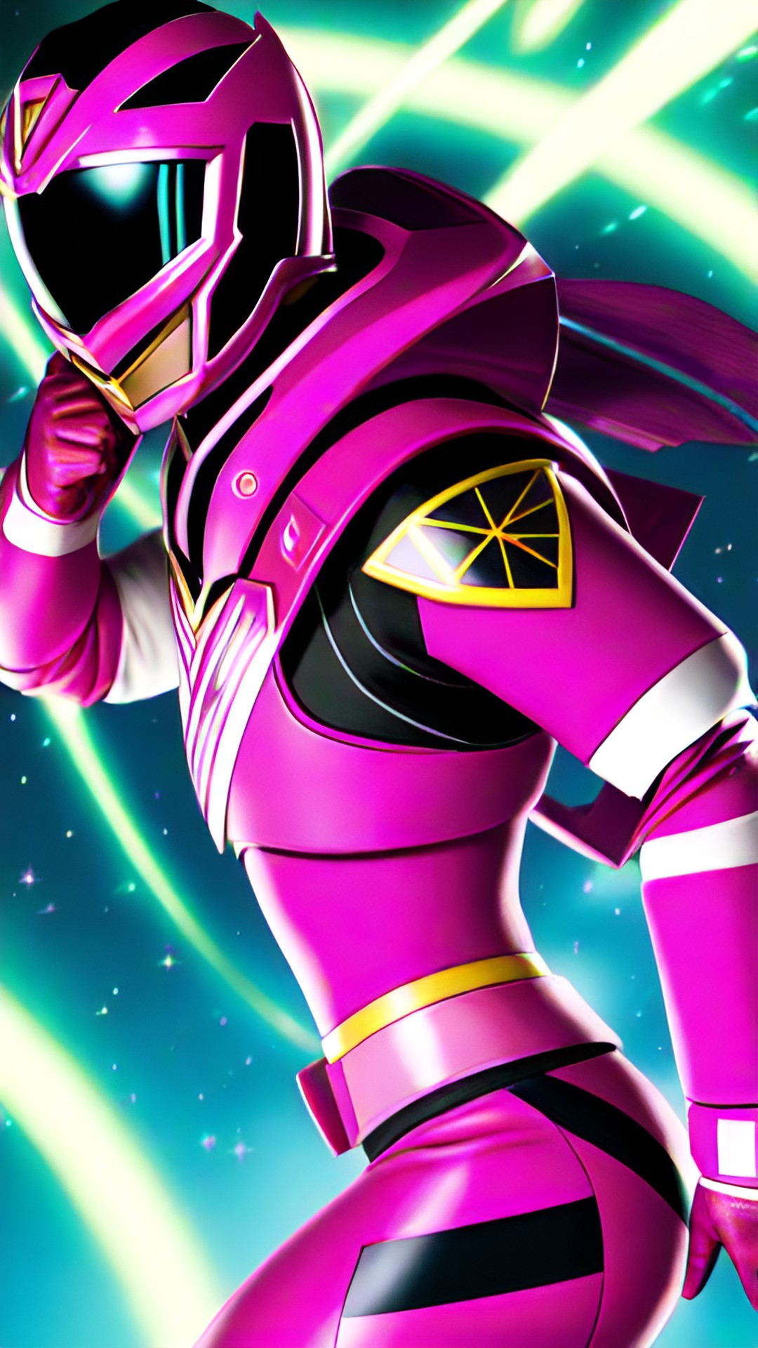 Magenta magic - magenta power ranger preview