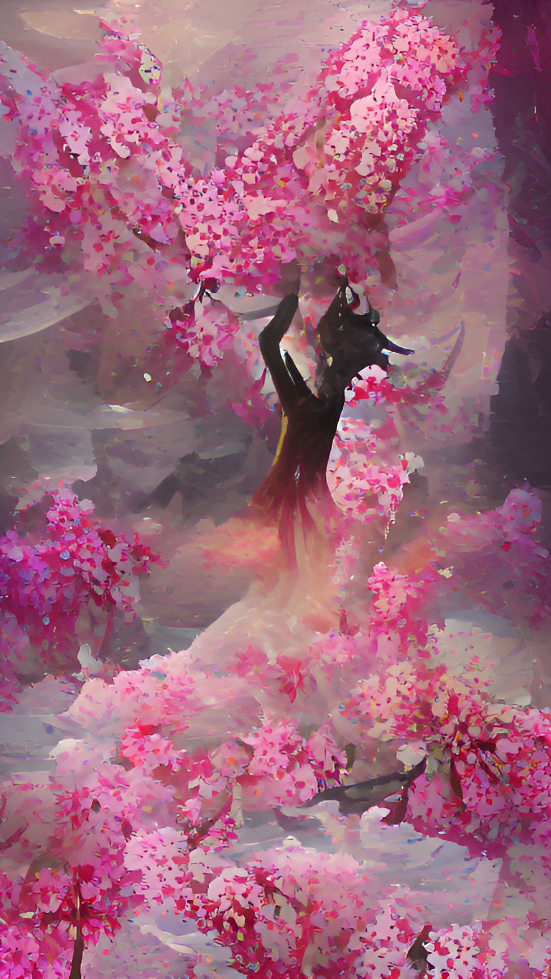 Serenity - cherry blossom tree preview