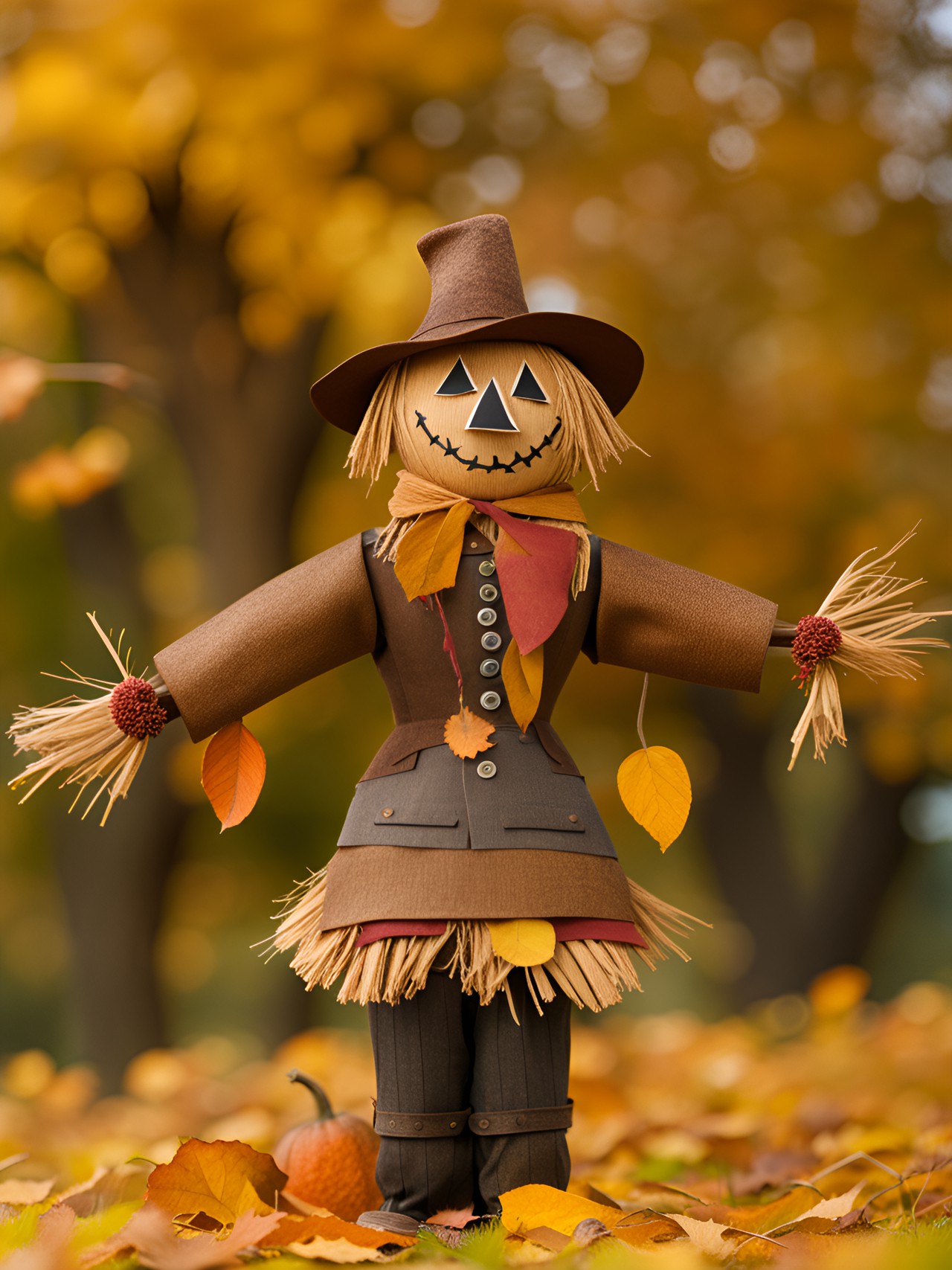 autumn scarecrow preview