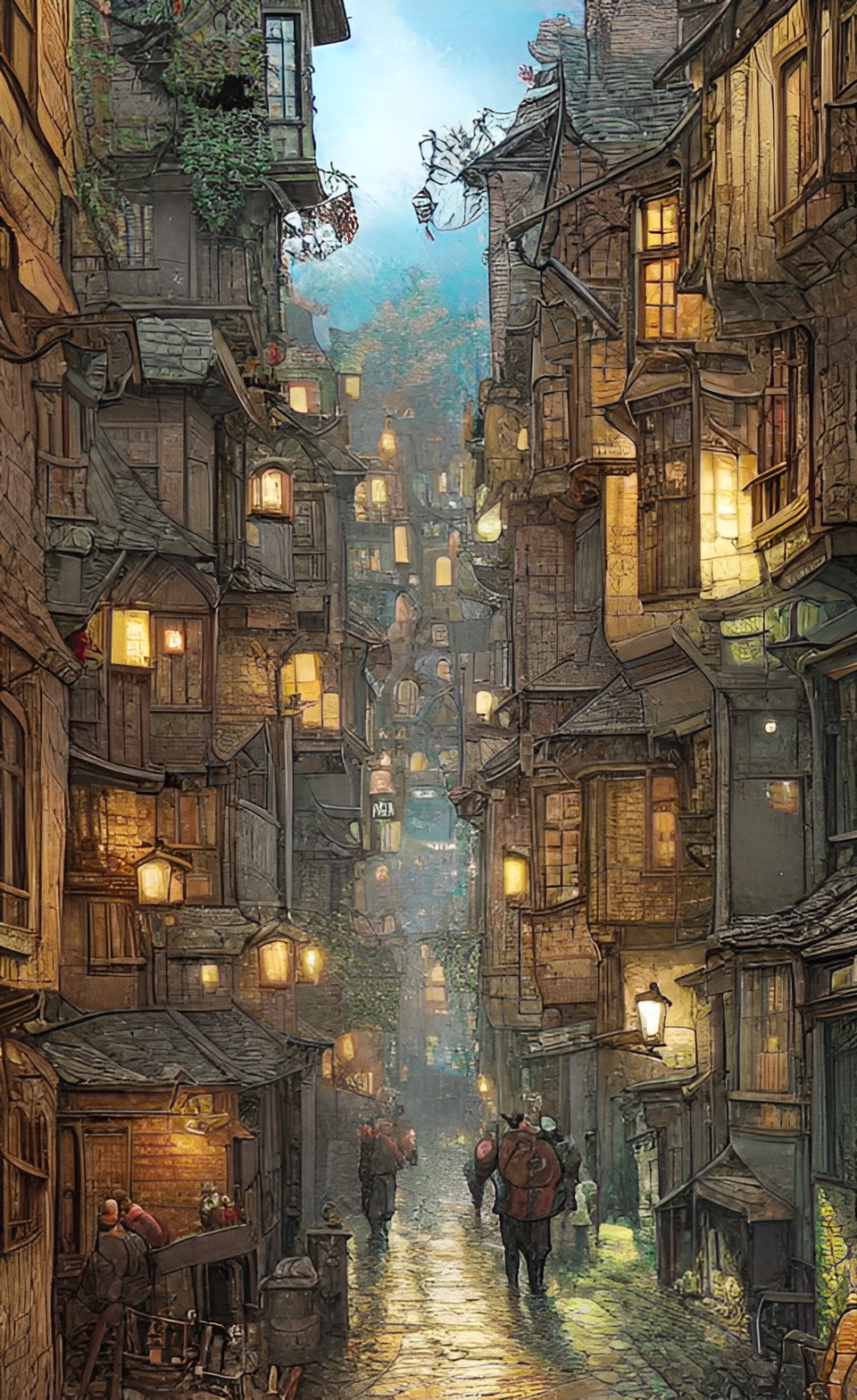 medieval street preview