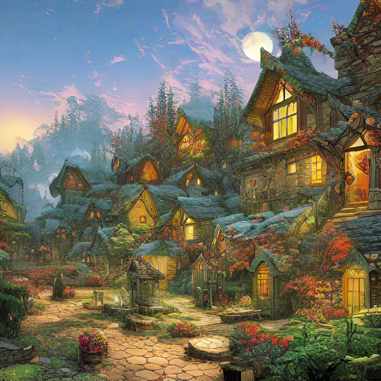 elven village preview