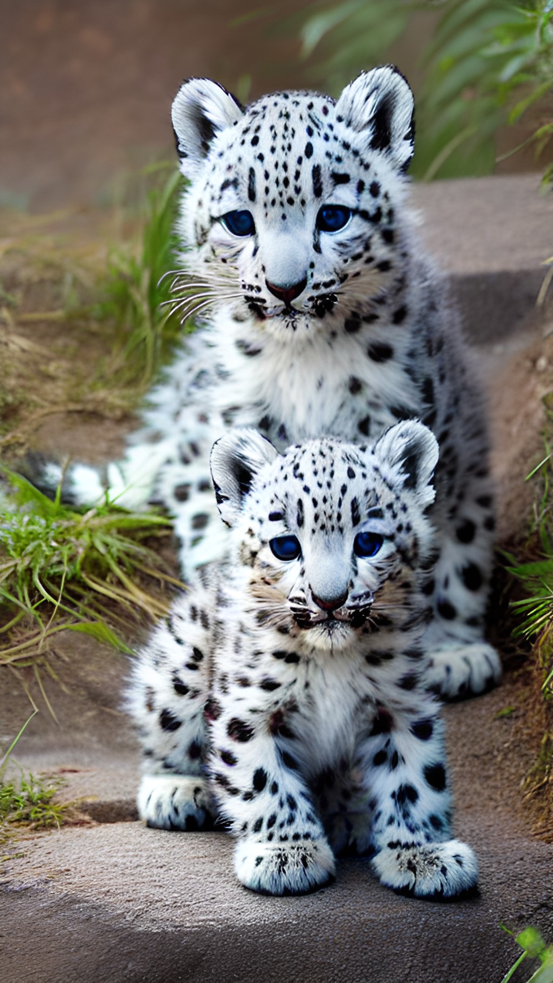 baby snow leopards preview