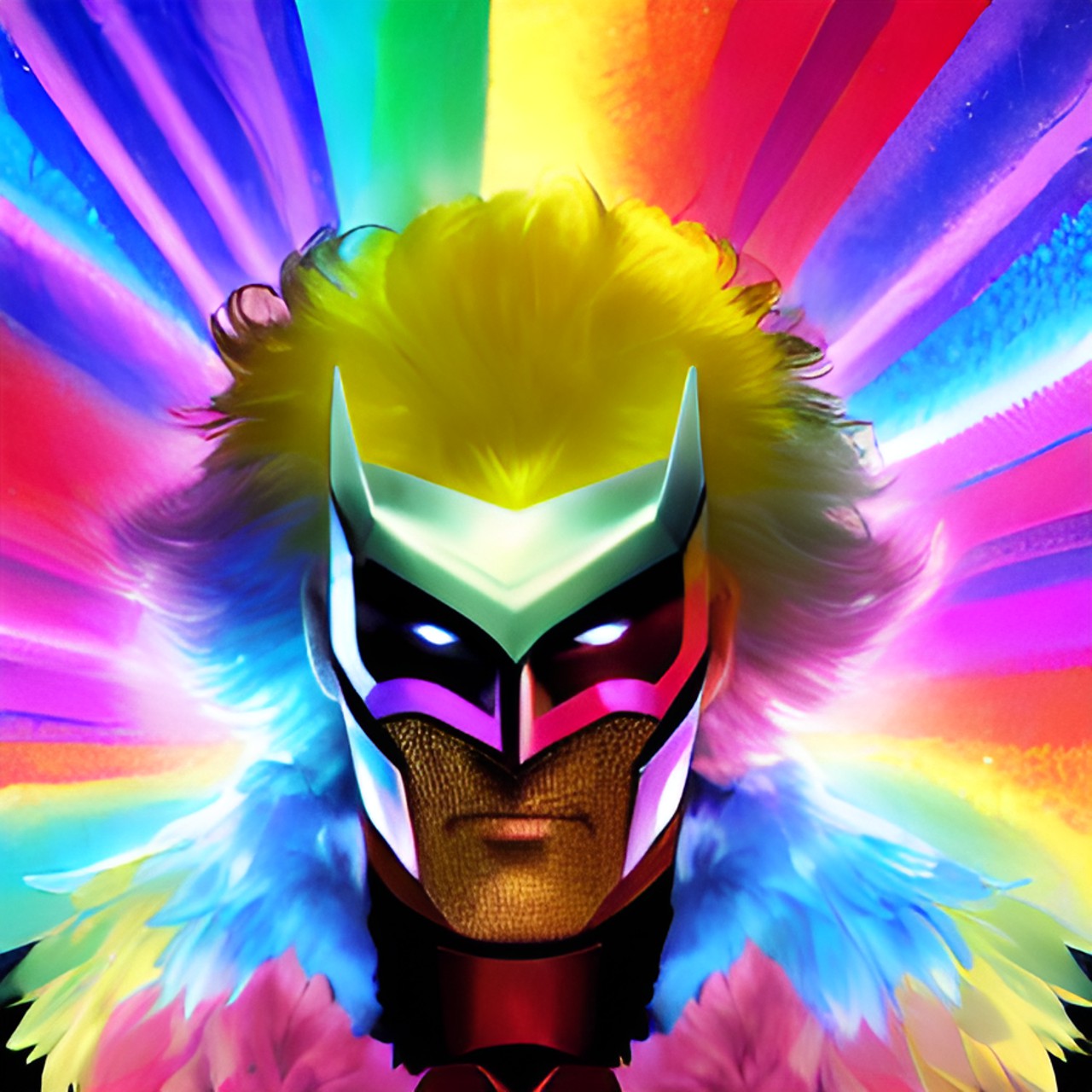 LGBTQ - a rainbow themed supervillain preview