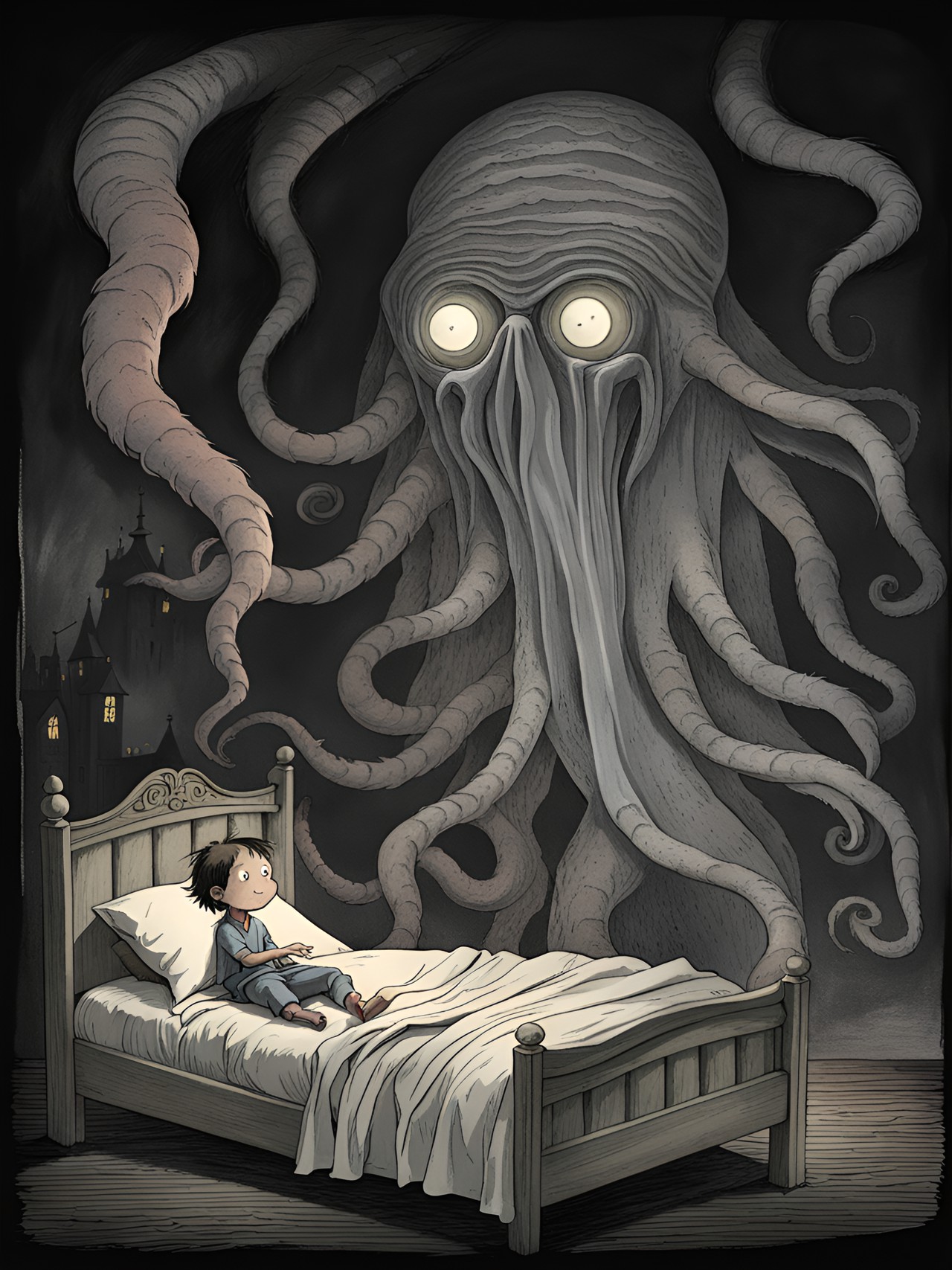 a tale of eldritch bacon told to terrify little children into going to bed preview