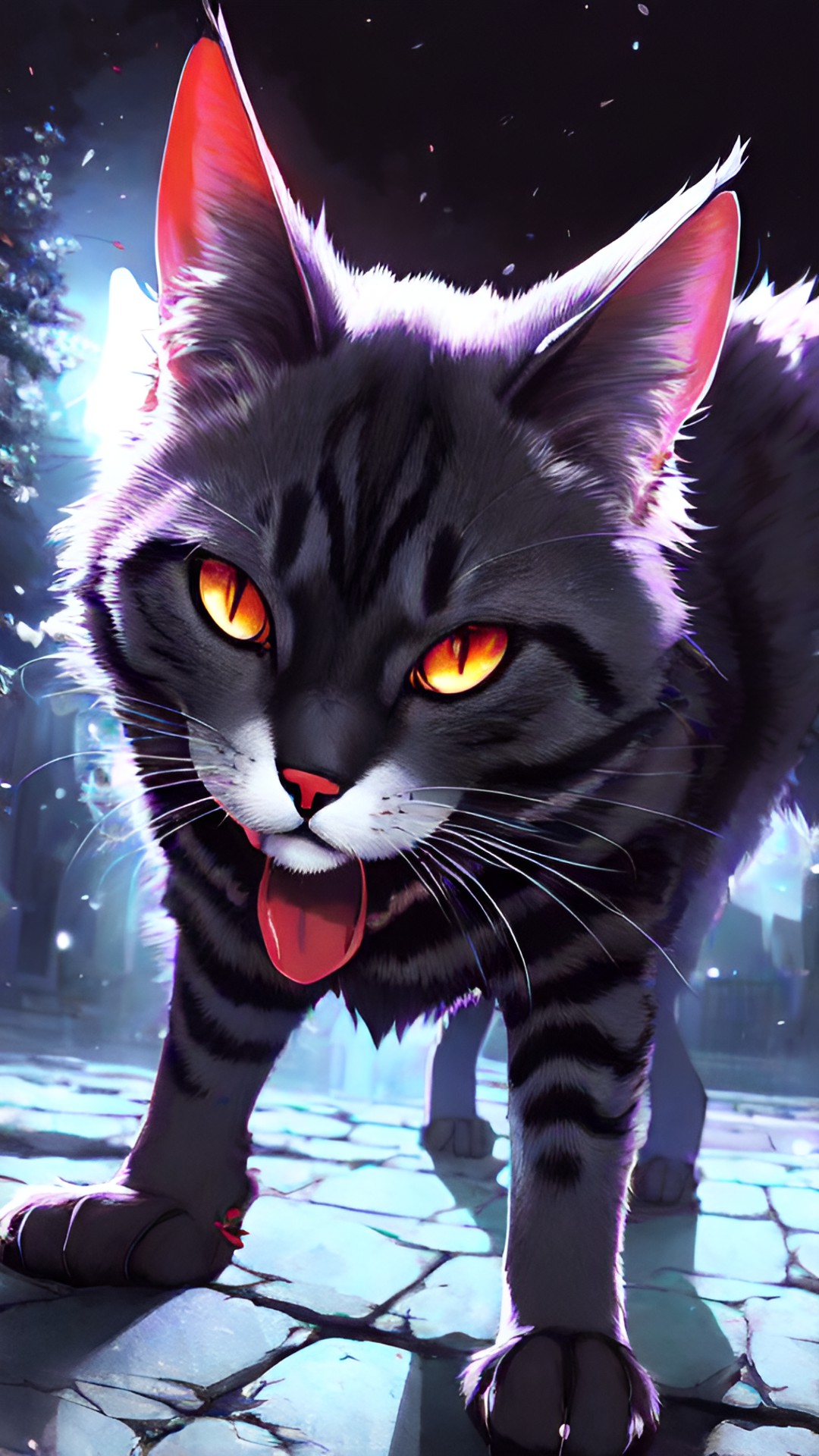 zombie vampire werewolf cat preview